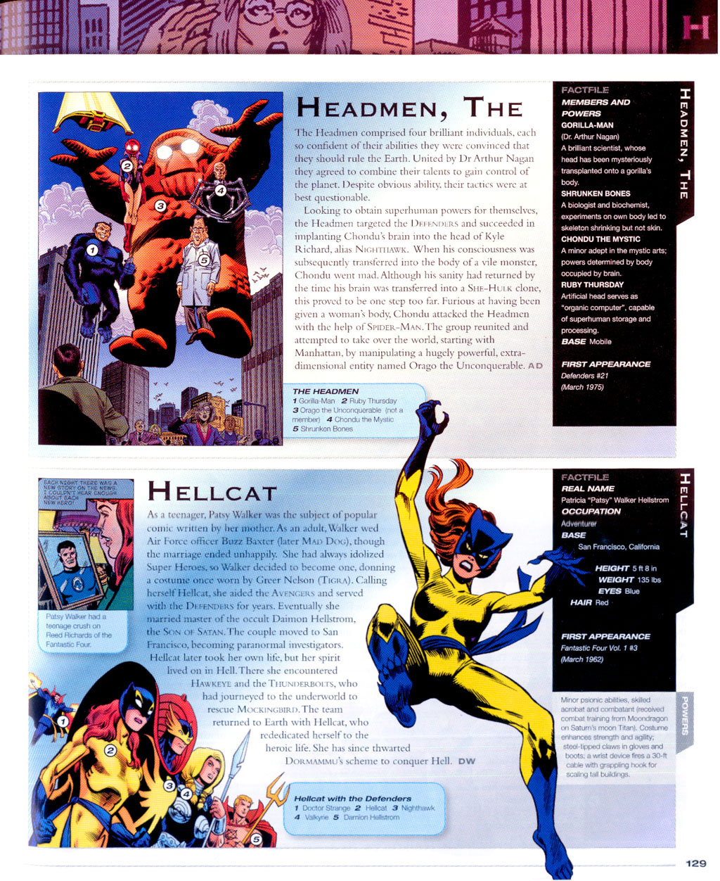 Read online The Marvel Encyclopedia comic -  Issue # TPB - 127