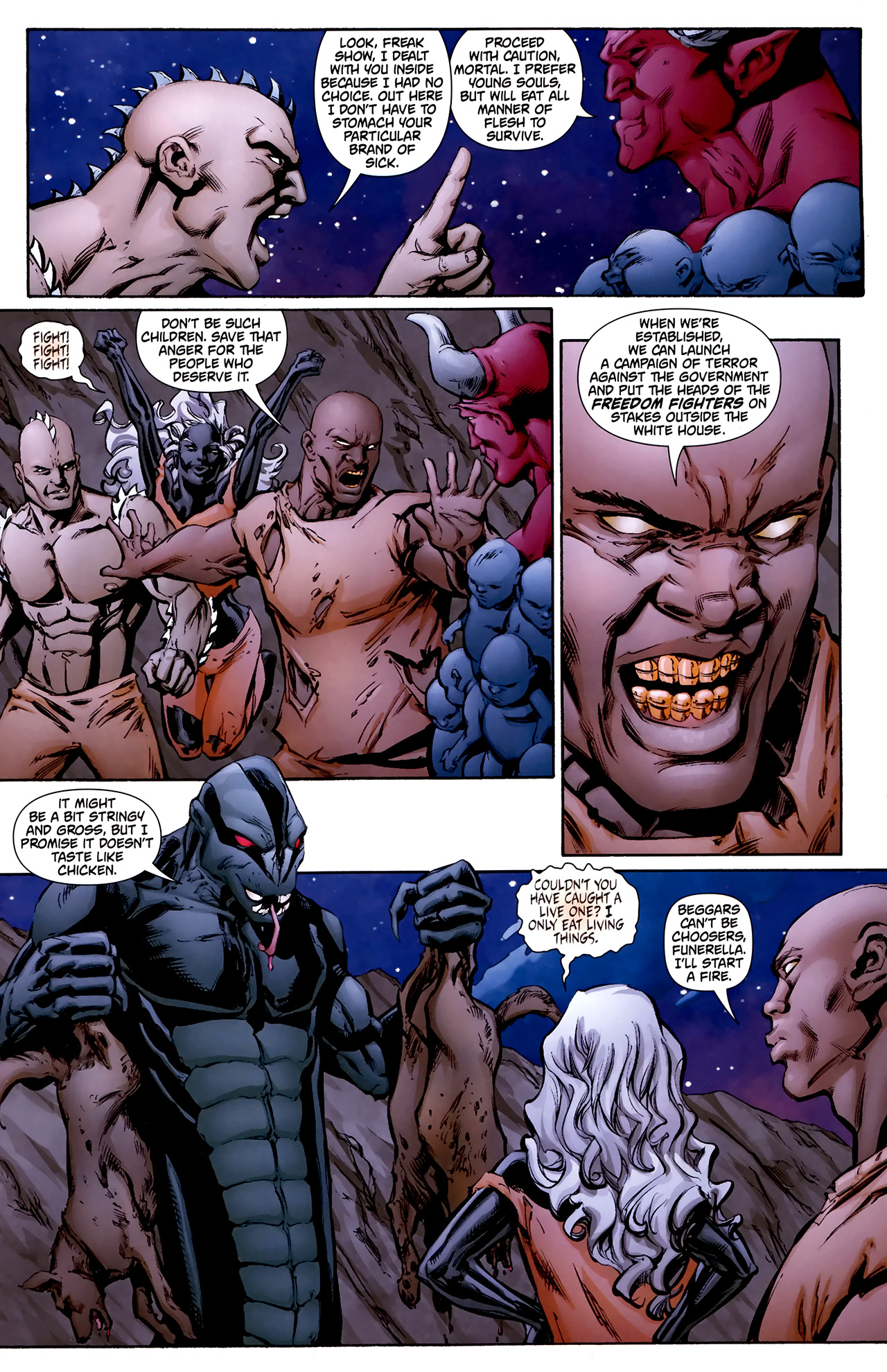 Read online Freedom Fighters (2010) comic -  Issue #8 - 16