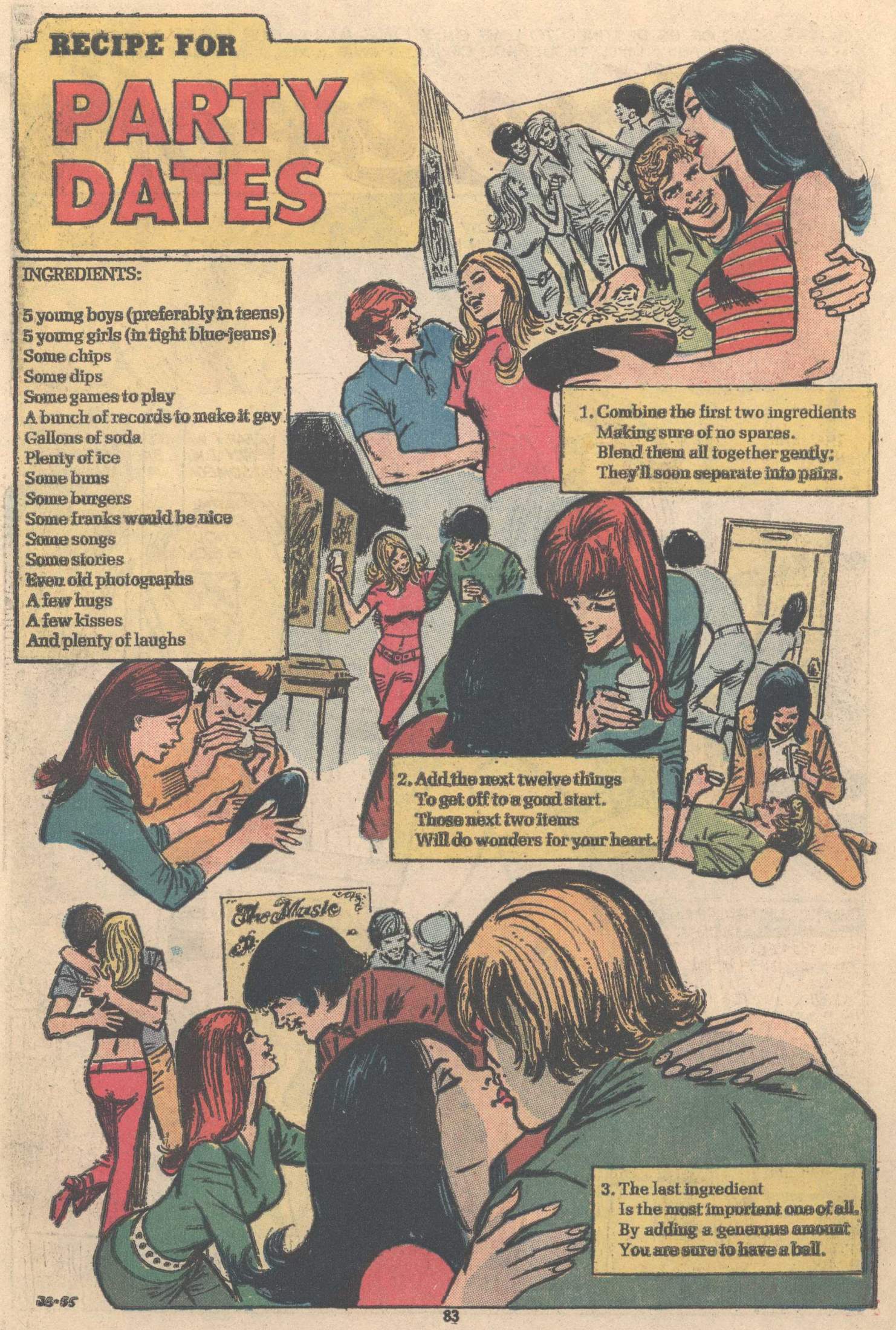 Read online Young Romance comic -  Issue #197 - 83