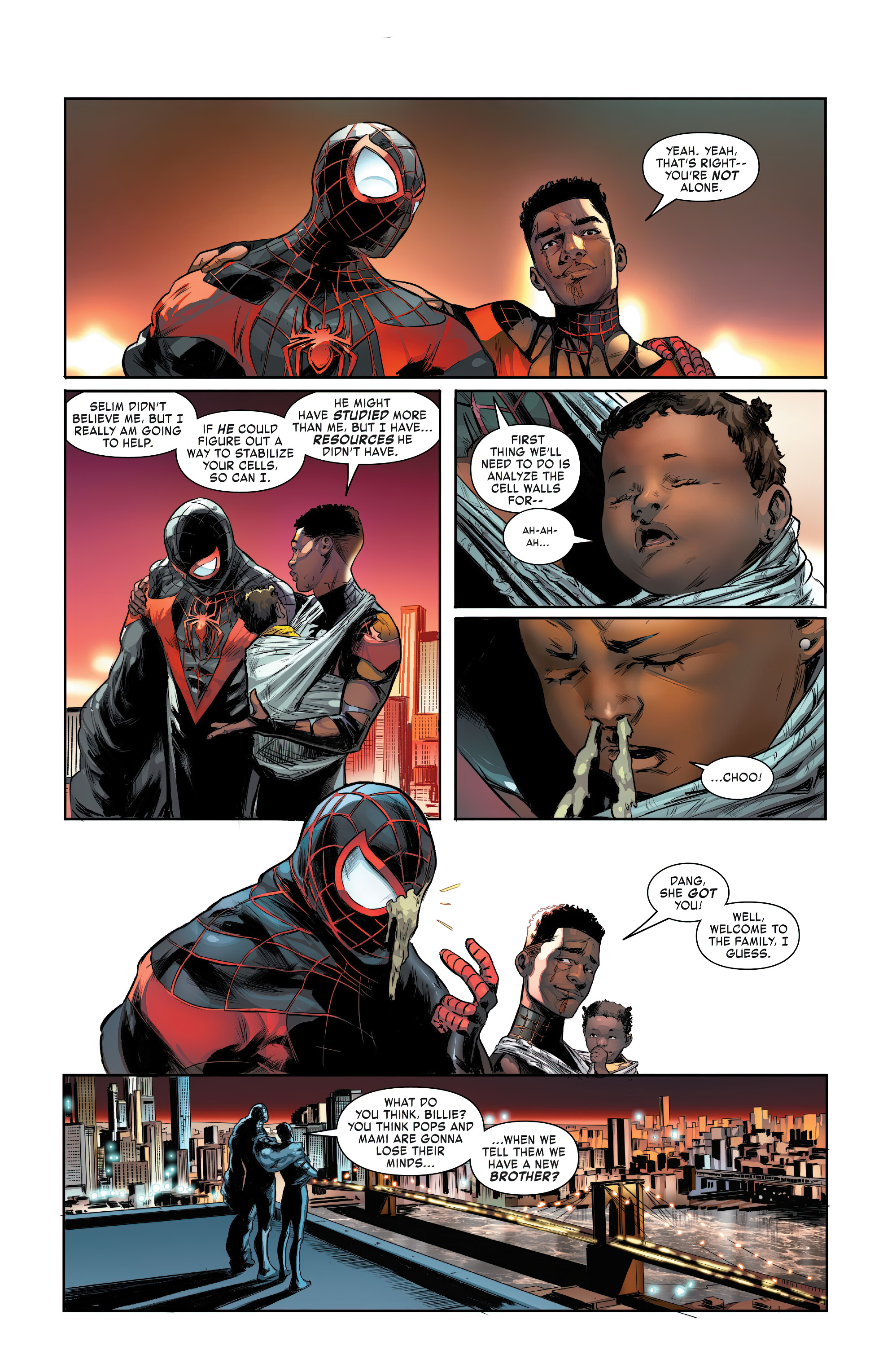 Read online Miles Morales: Spider-Man By Saladin Ahmed Omnibus comic -  Issue # TPB (Part 7) - 96