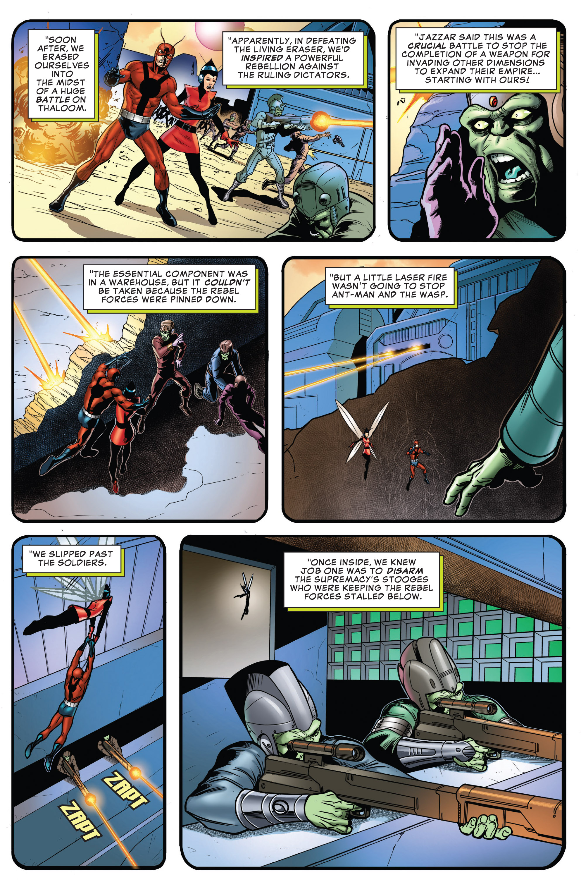 Read online Marvel-Verse: Ant-Man & The Wasp comic -  Issue # TPB - 119