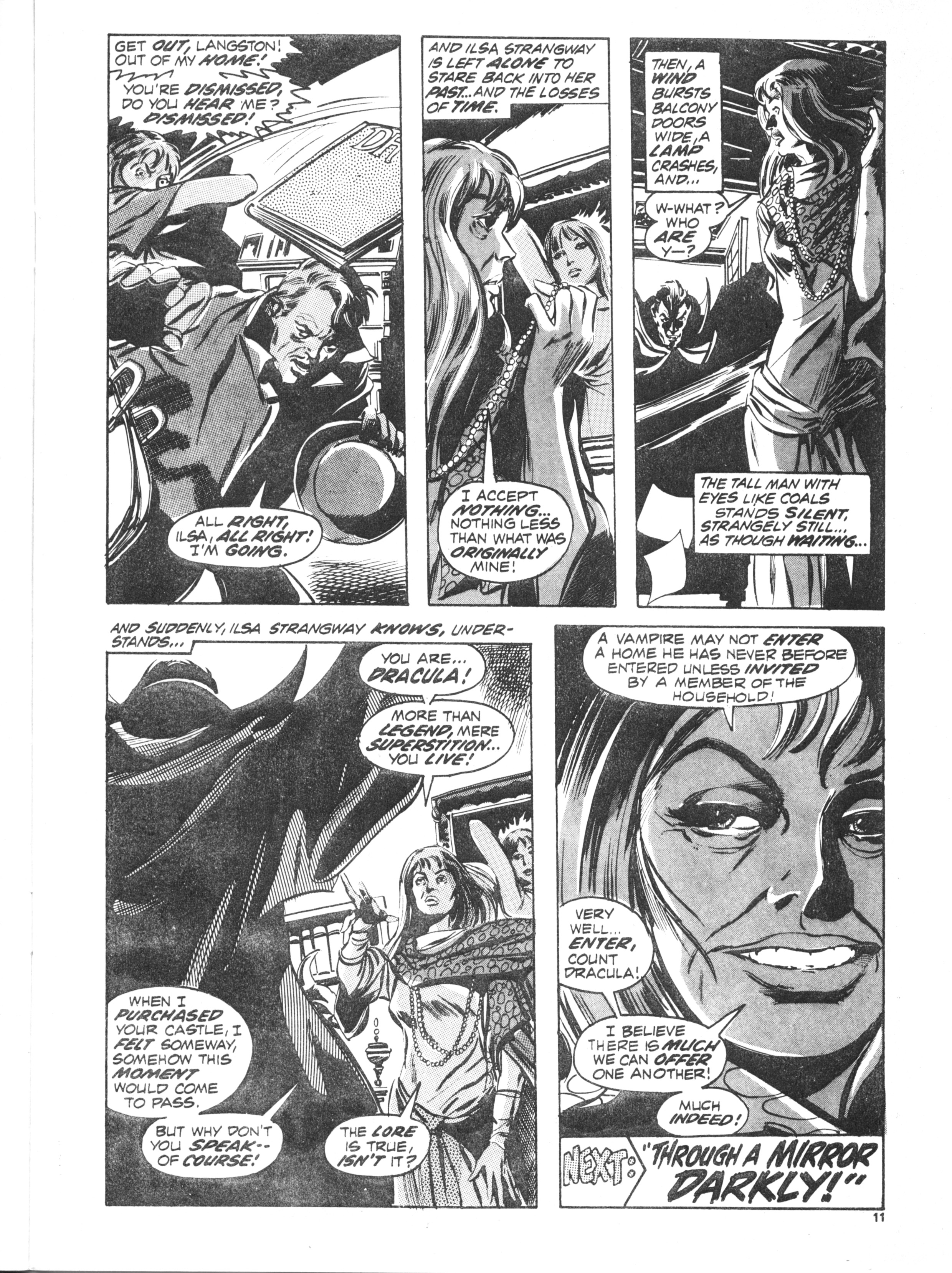 Read online Dracula Lives (1974) comic -  Issue #6 - 11