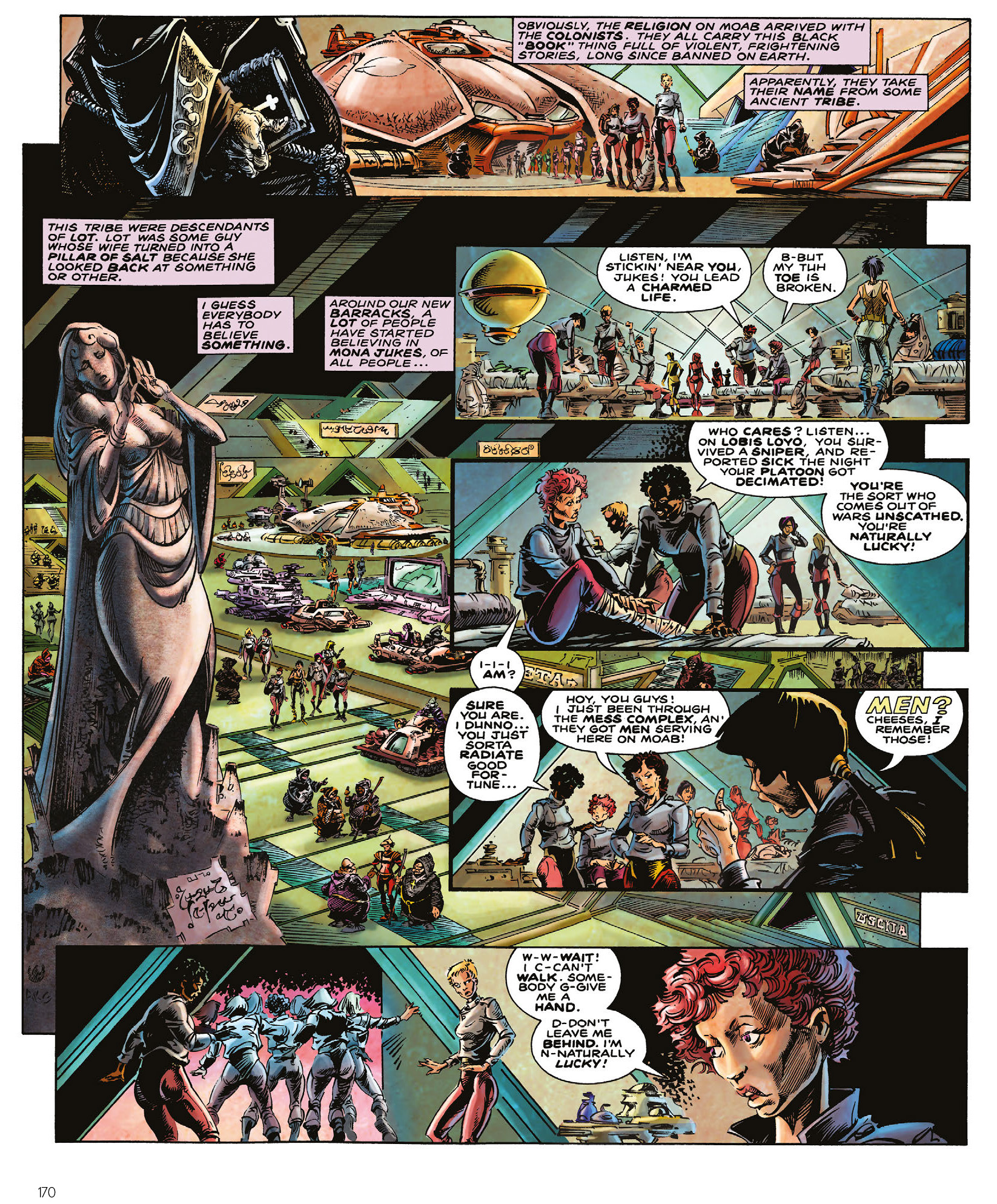 Read online The Ballad of Halo Jones: Full Colour Omnibus Edition comic -  Issue # TPB (Part 2) - 73