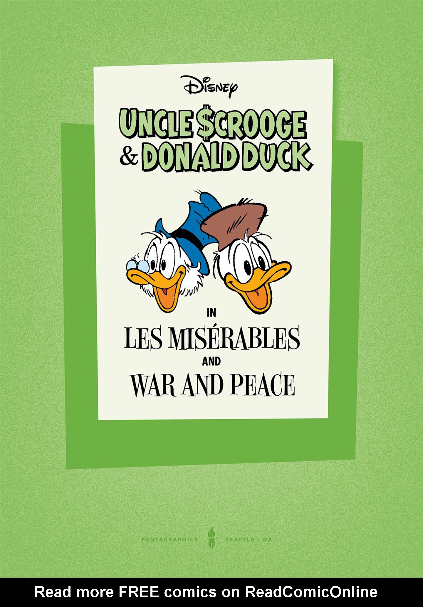 Read online Uncle Scrooge and Donald Duck in Les Misérables and War and Peace comic -  Issue # TPB (Part 1) - 2