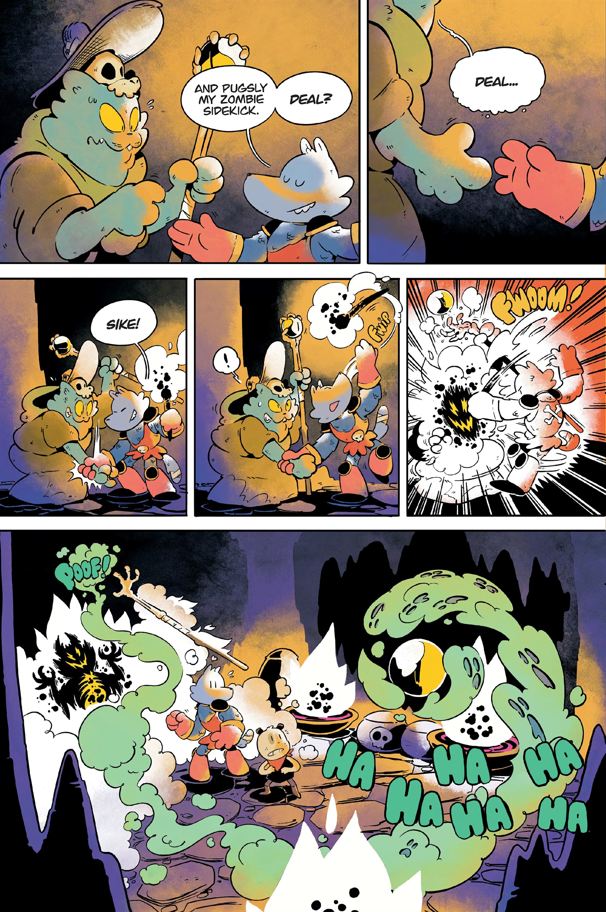 Read online Puppy Knight: Den of Deception comic -  Issue # Full - 31