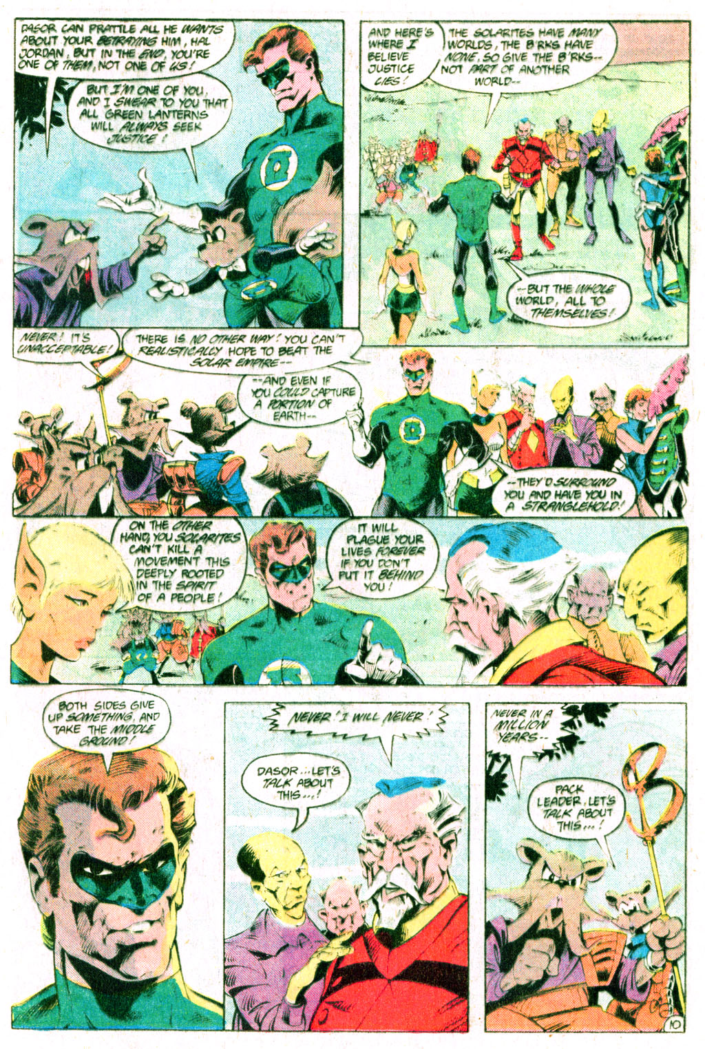 Read online The Green Lantern Corps comic -  Issue #215 - 10