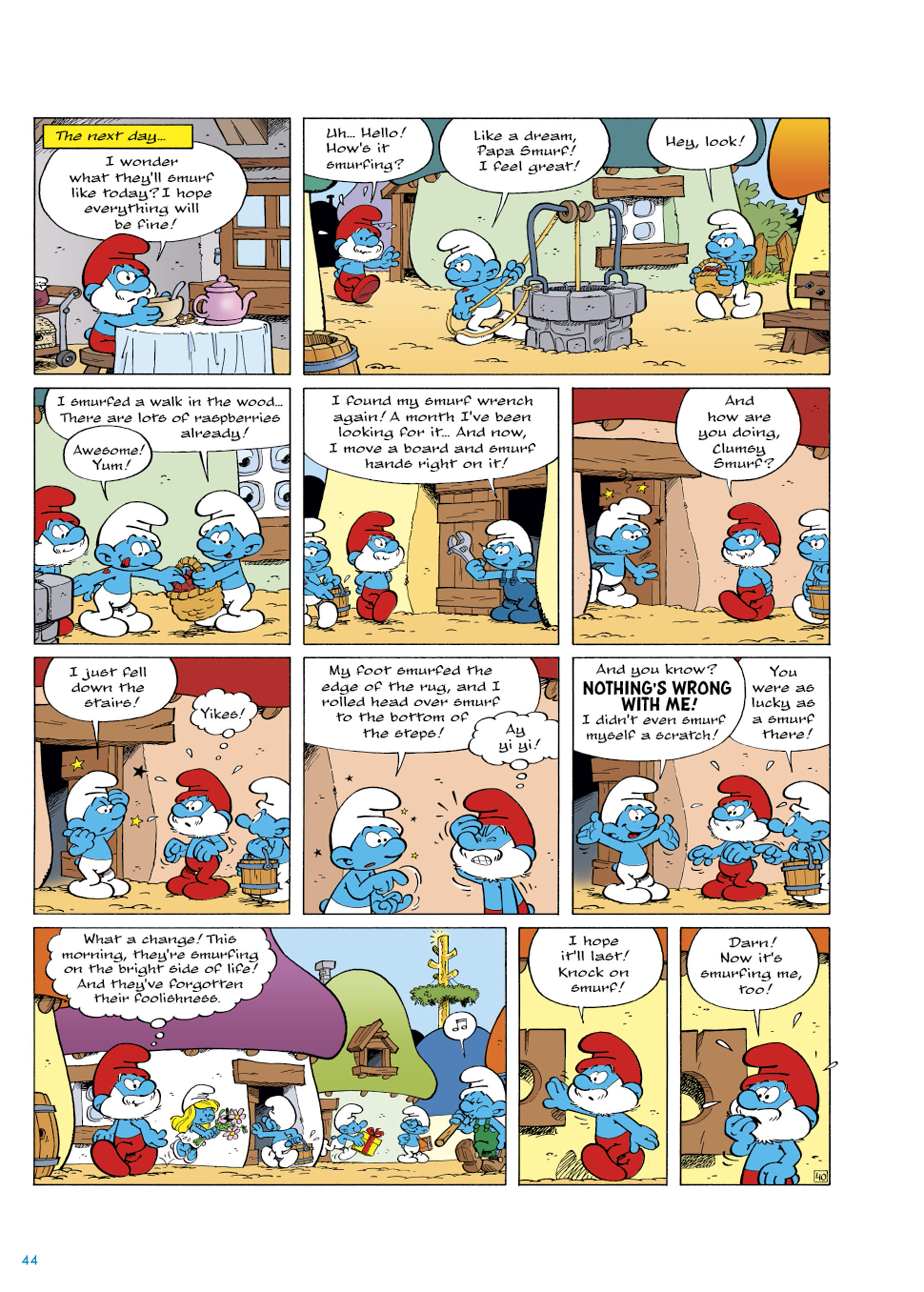 Read online The Smurfs Tales comic -  Issue # TPB 5 (Part 1) - 45