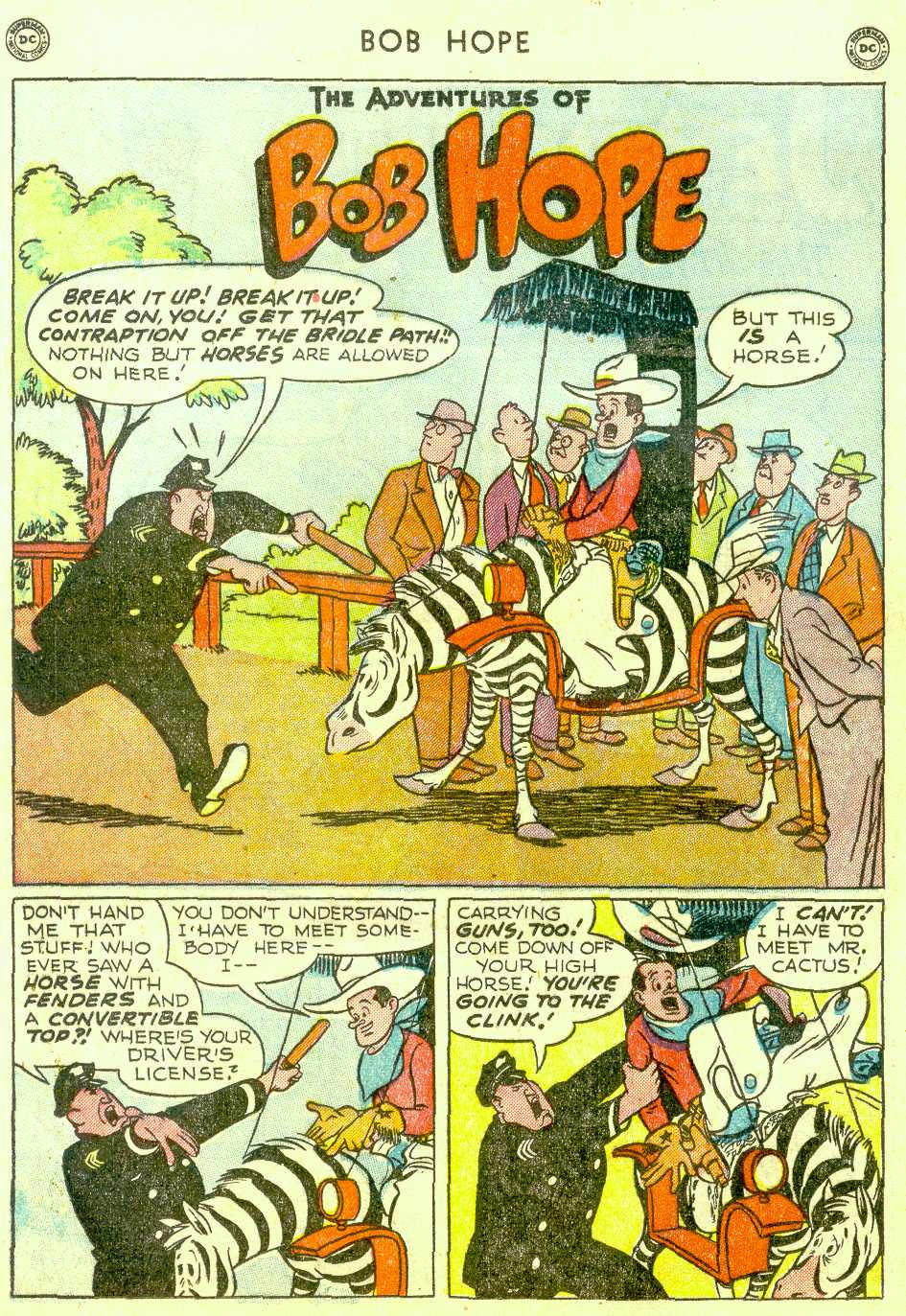 Read online The Adventures of Bob Hope comic -  Issue #6 - 22