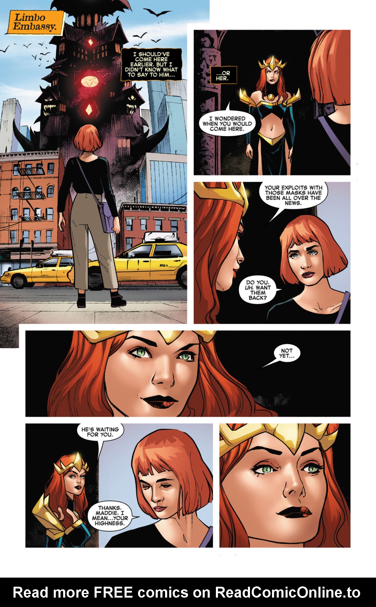 Read online Hallows' Eve comic -  Issue #5 - 21
