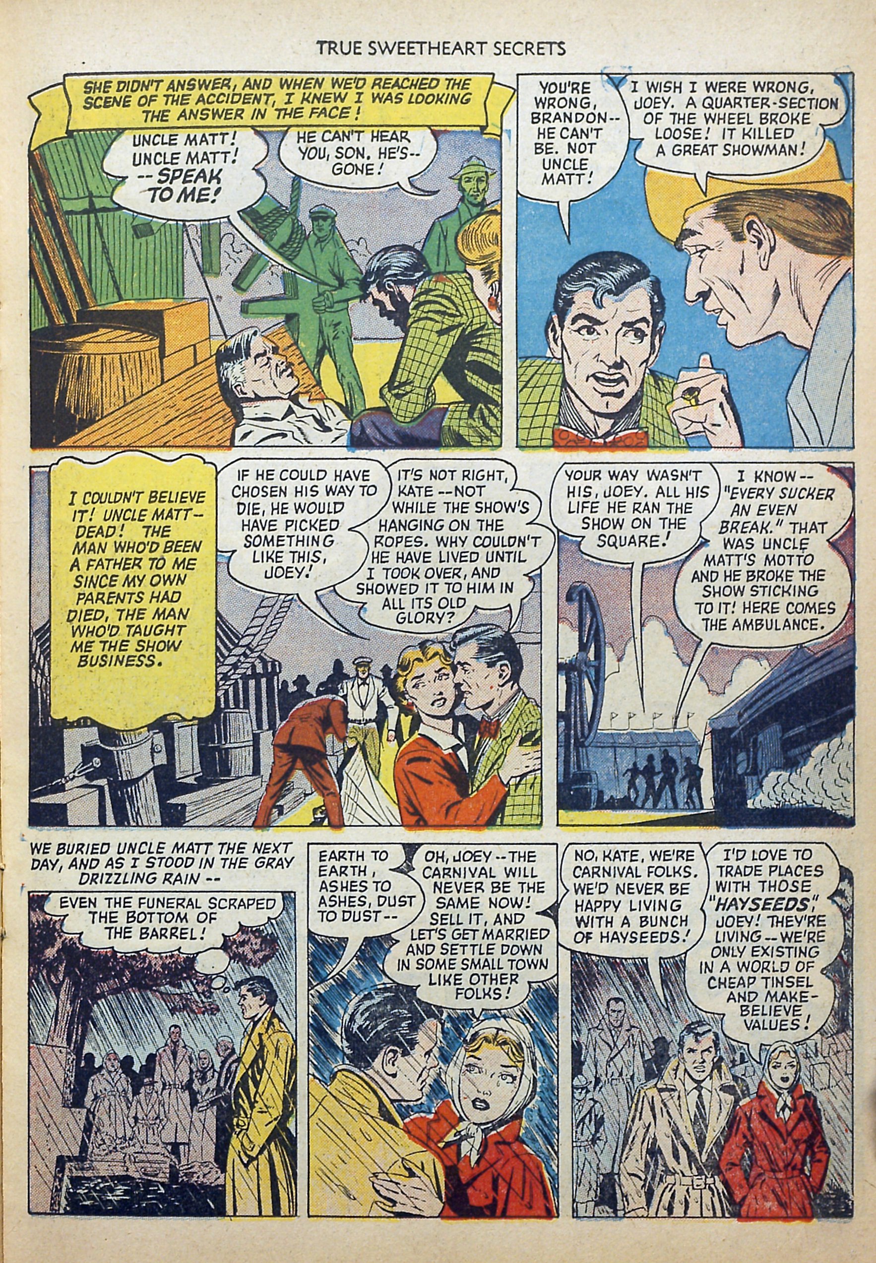 Read online True Sweetheart Secrets comic -  Issue #3 - 16