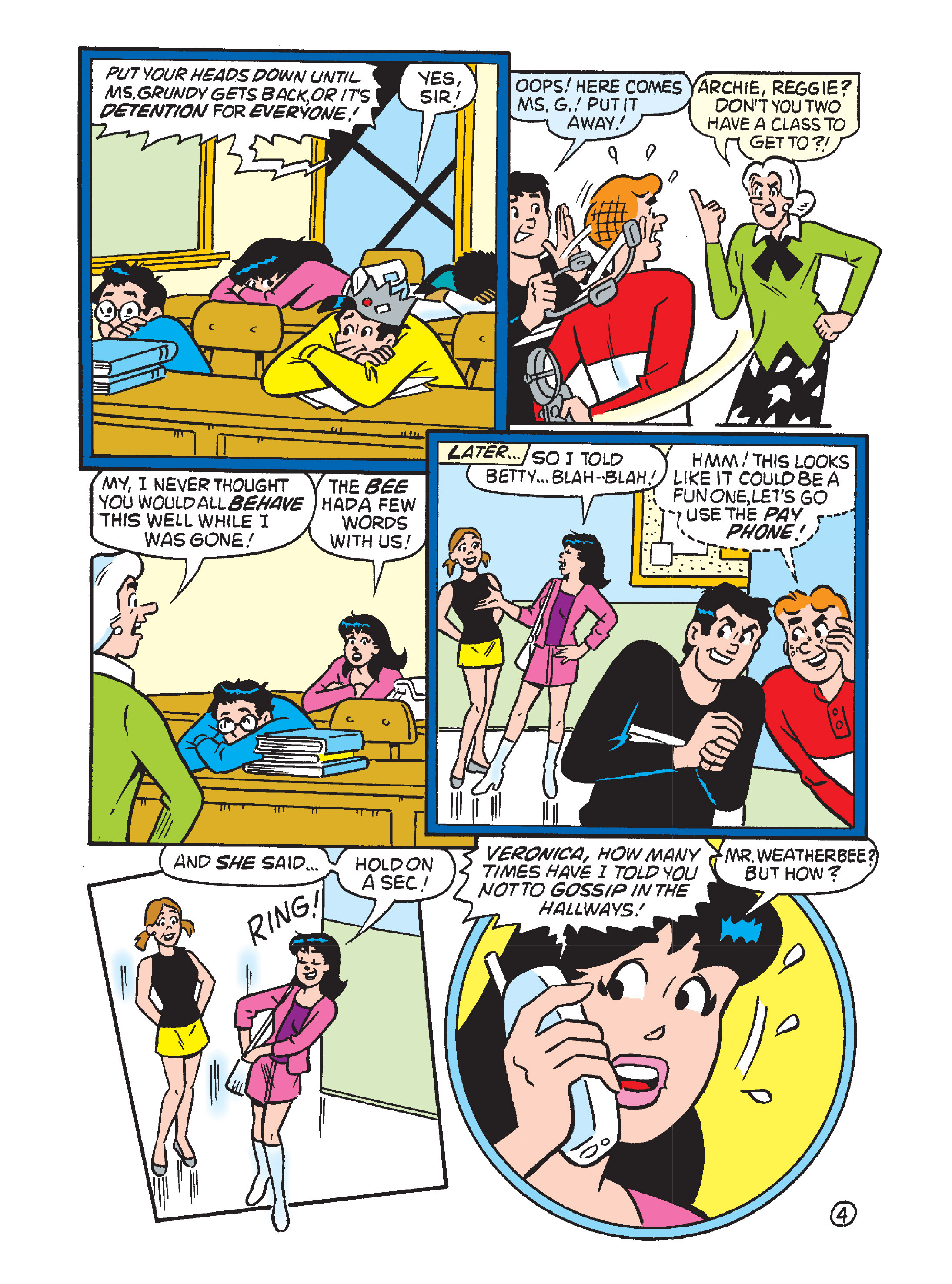 Read online Archie's Funhouse Double Digest comic -  Issue #4 - 5