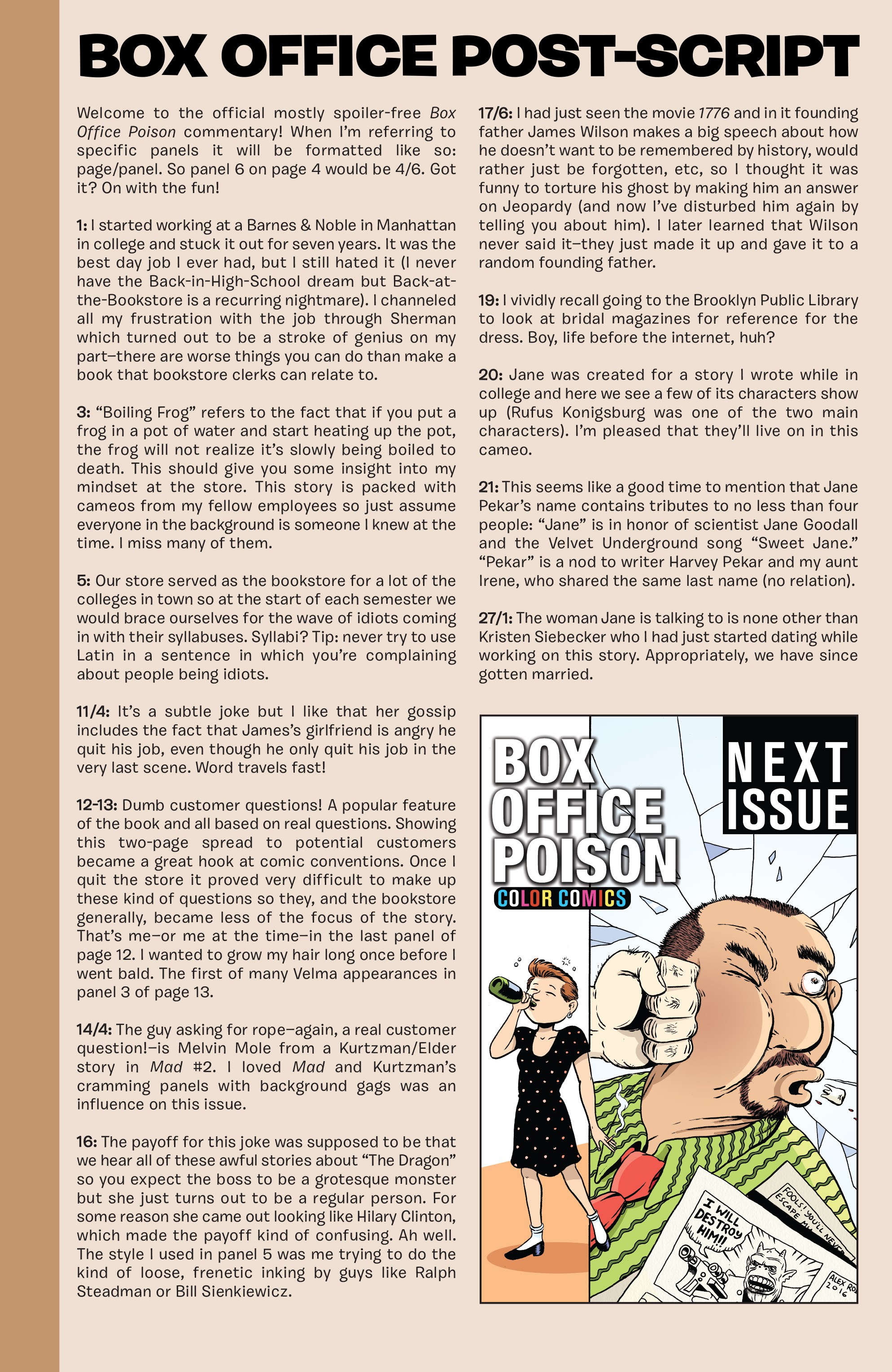 Read online Box Office Poison Color Comics comic -  Issue #2 - 31