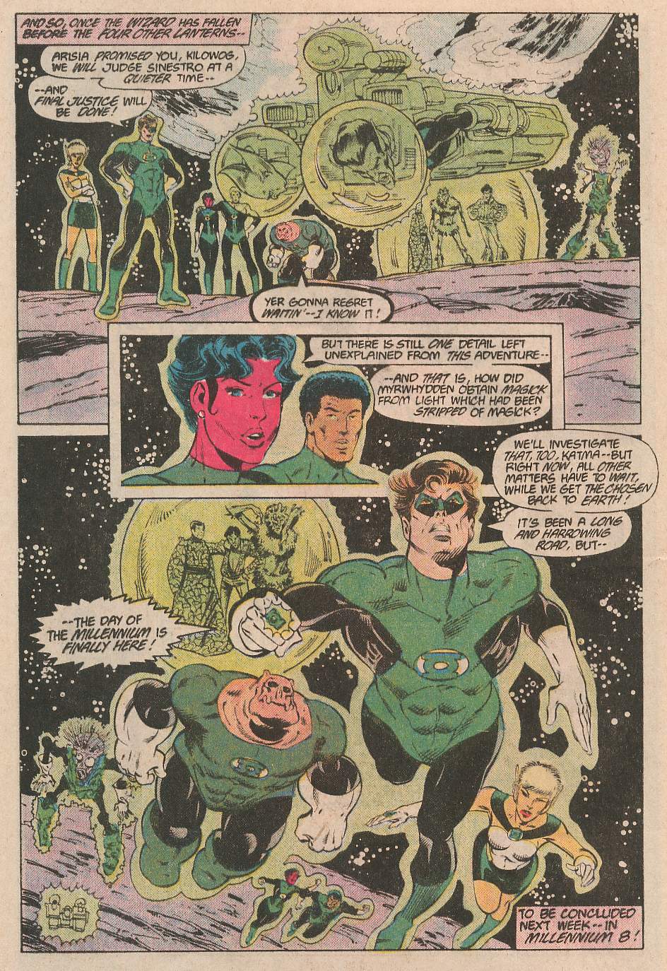 Read online The Green Lantern Corps comic -  Issue #221 - 23