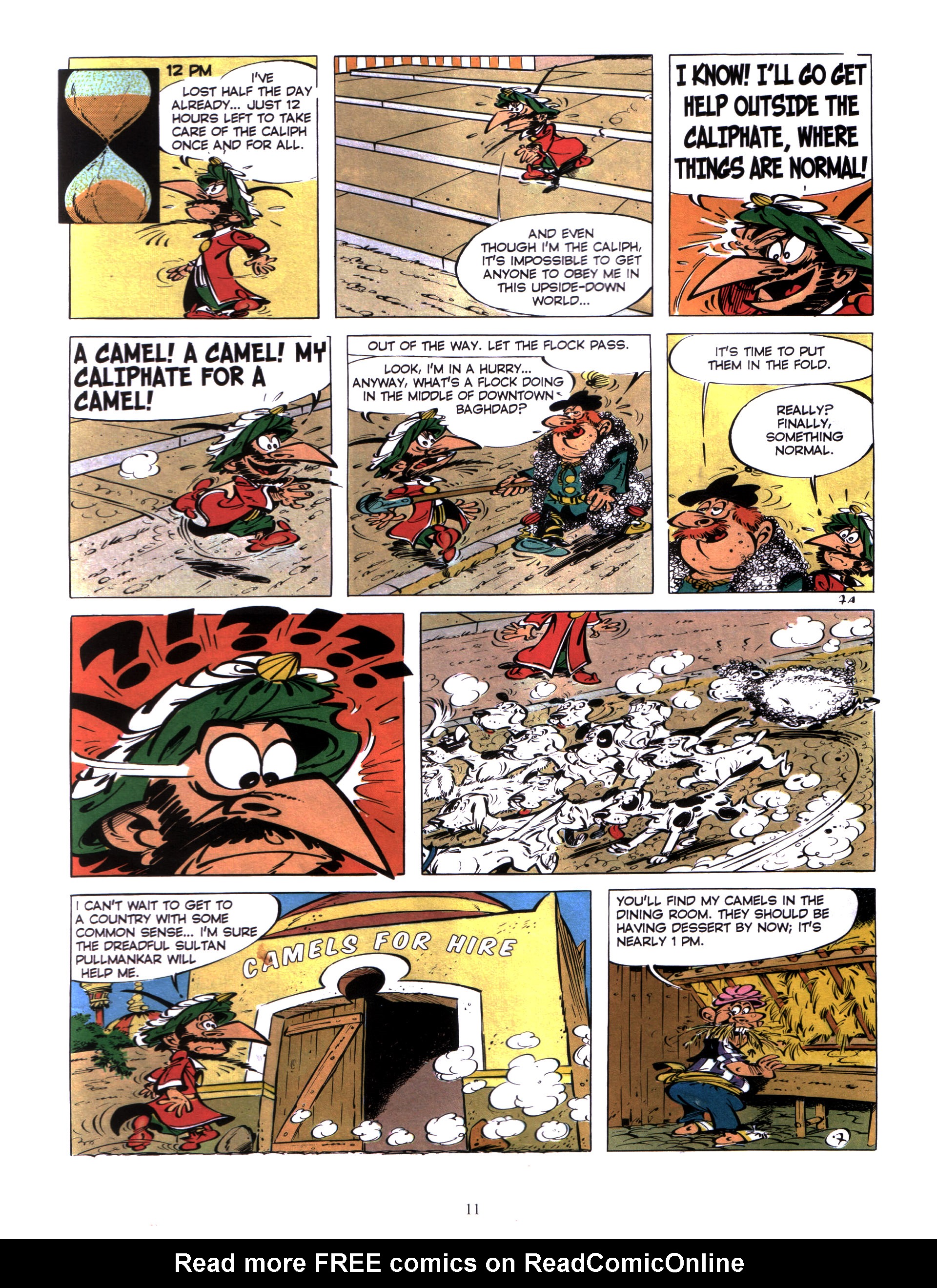 Read online Iznogoud comic -  Issue #3 - 9