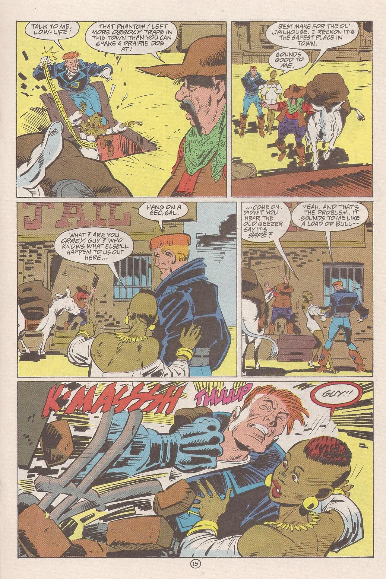 Read online Guy Gardner comic -  Issue #6 - 21