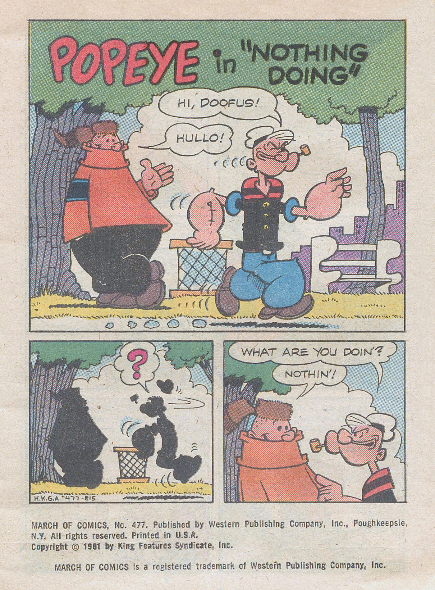 Read online March of Comics comic -  Issue #477 - 3