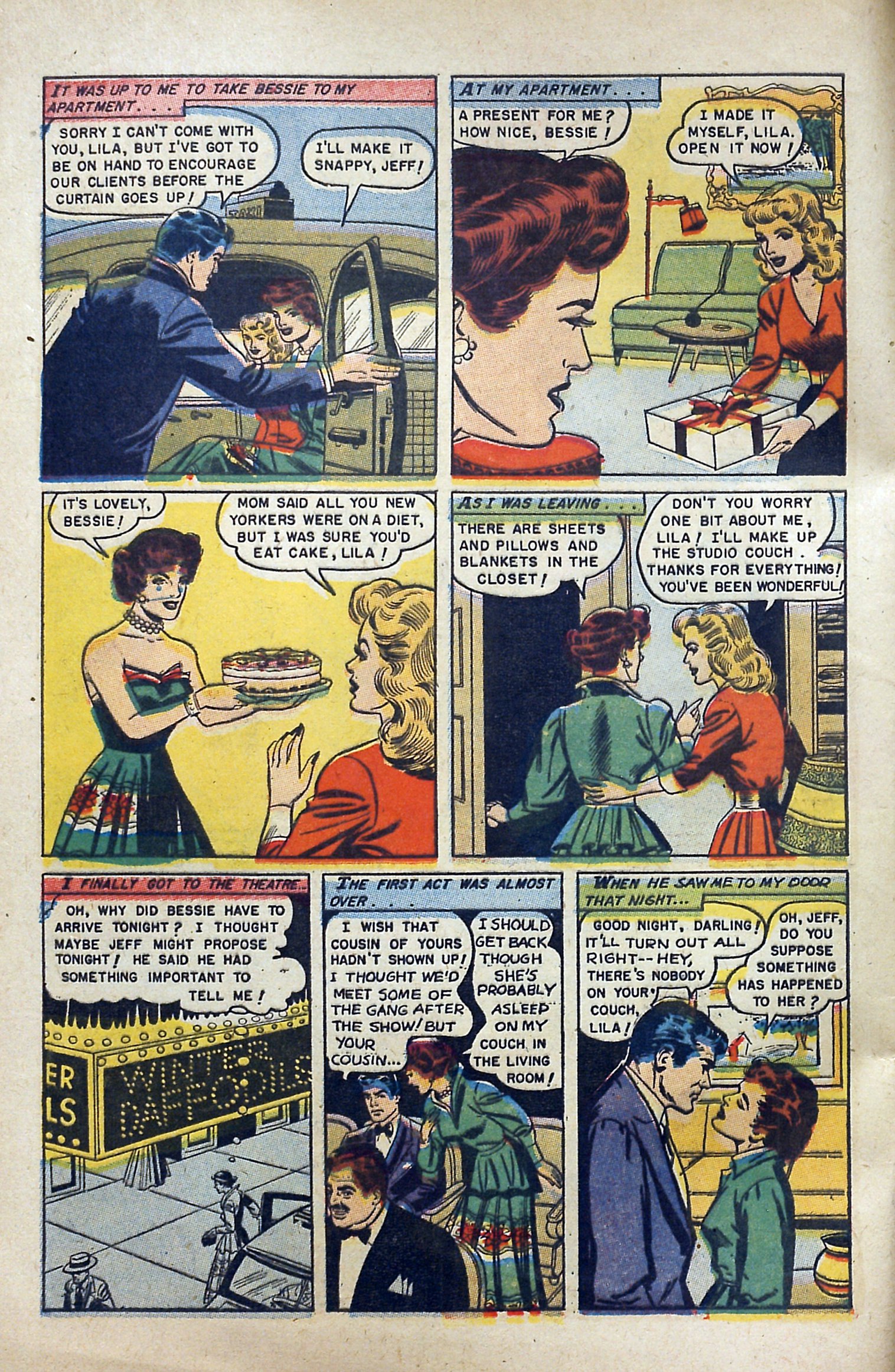 Read online Glamorous Romances comic -  Issue #89 - 4
