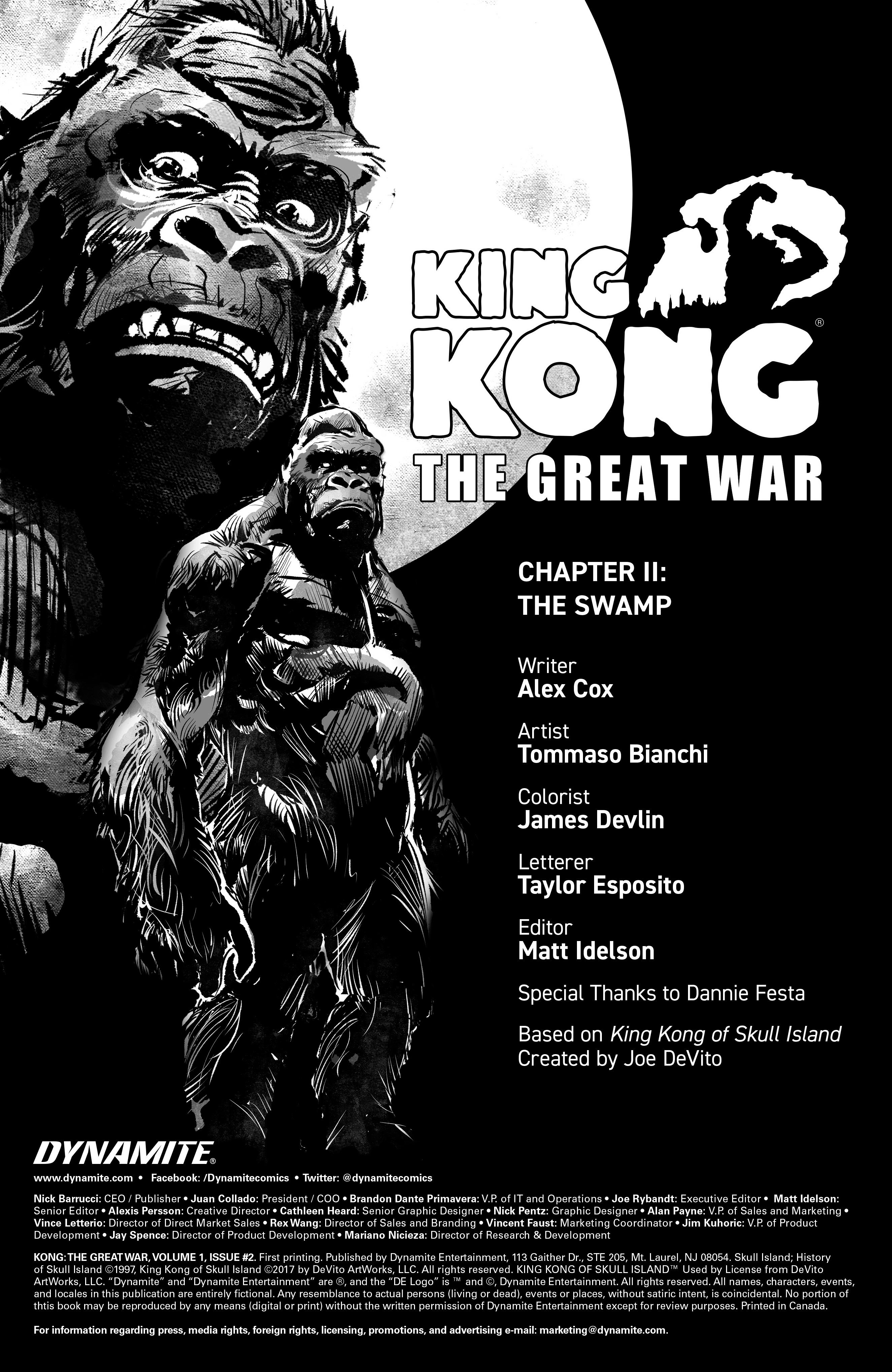 Read online Kong: The Great War comic -  Issue #2 - 4