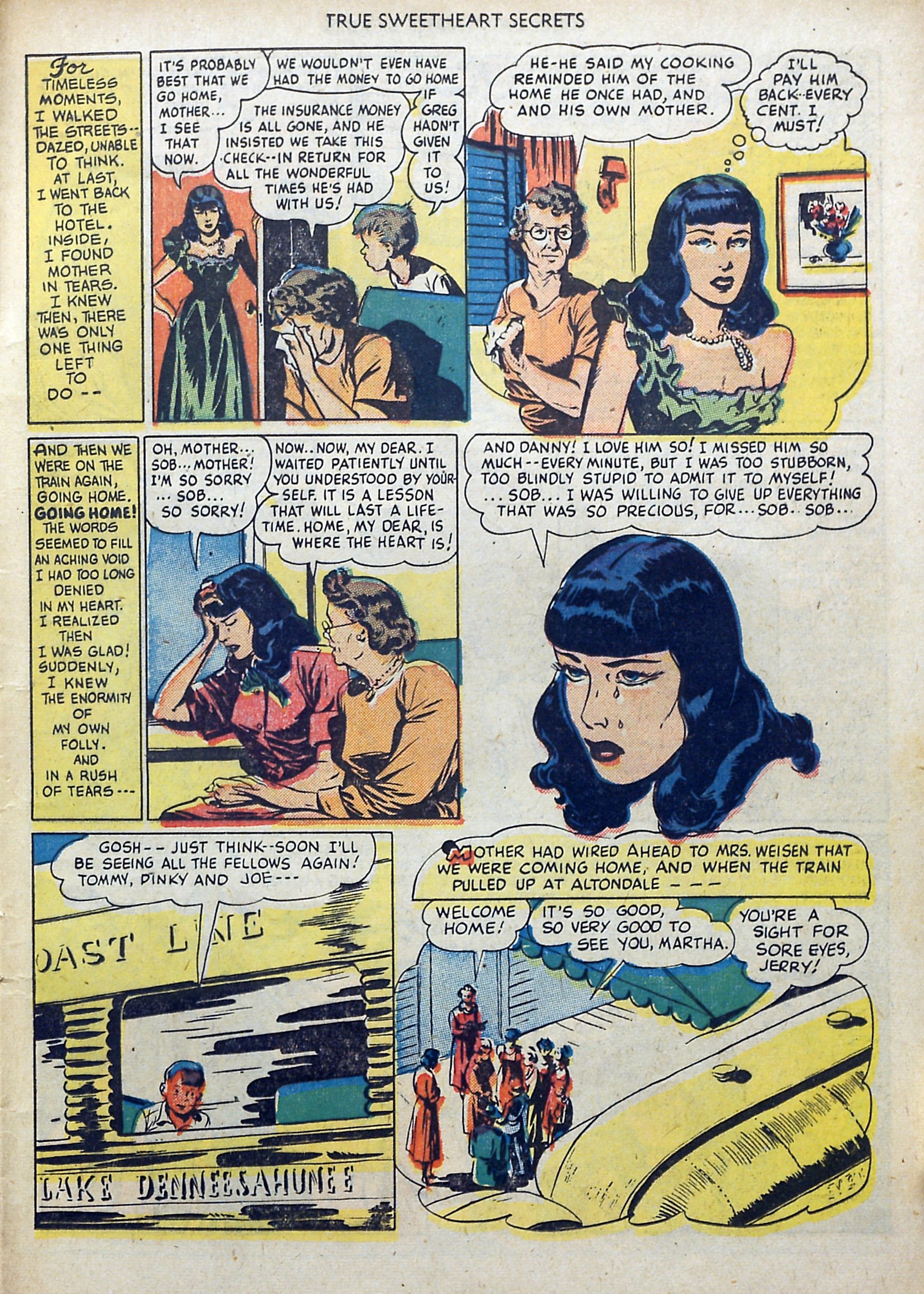 Read online True Sweetheart Secrets comic -  Issue #1 - 13