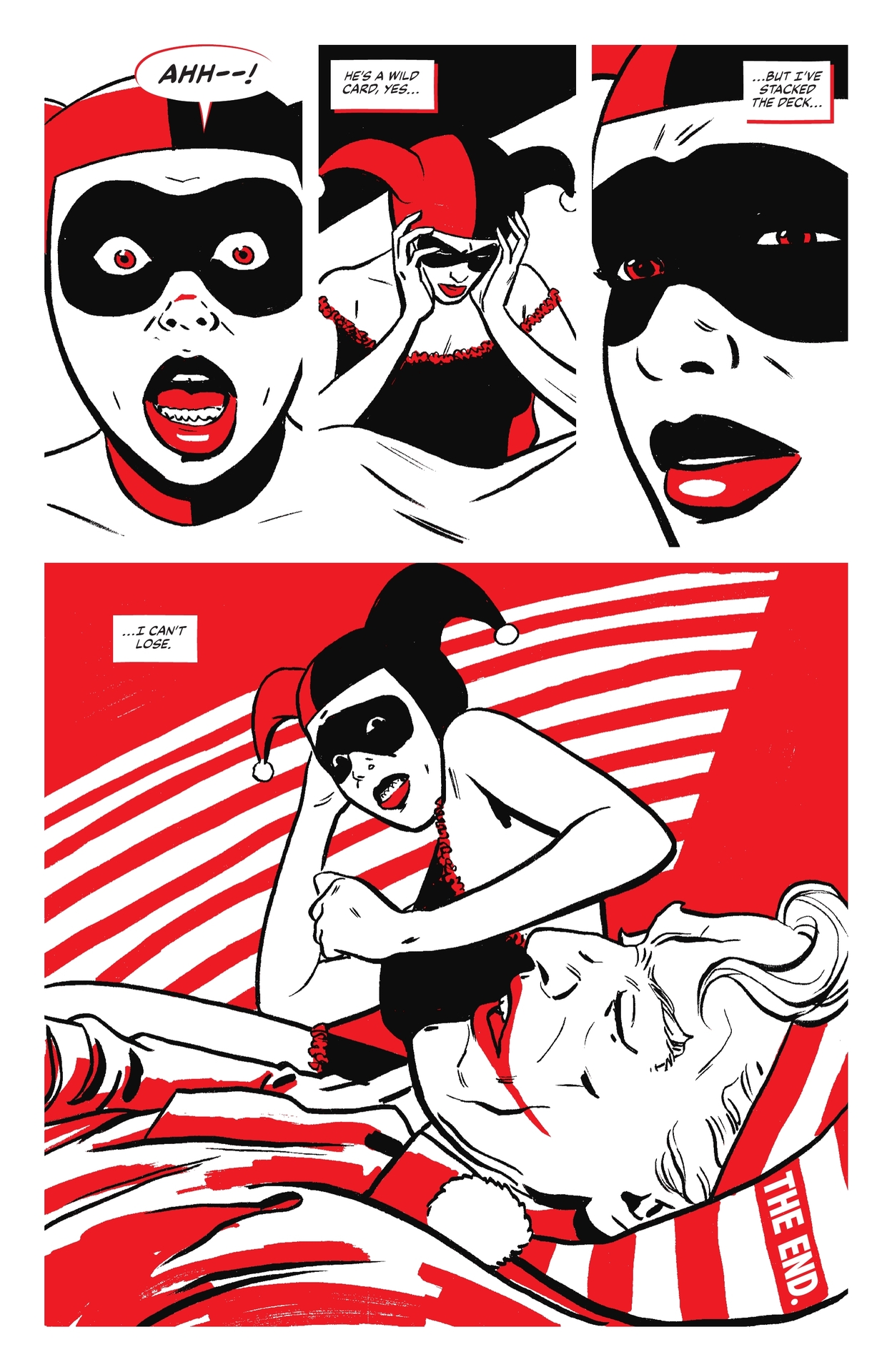 Read online Harley Quinn: Black   White   Redder comic -  Issue #3 - 26