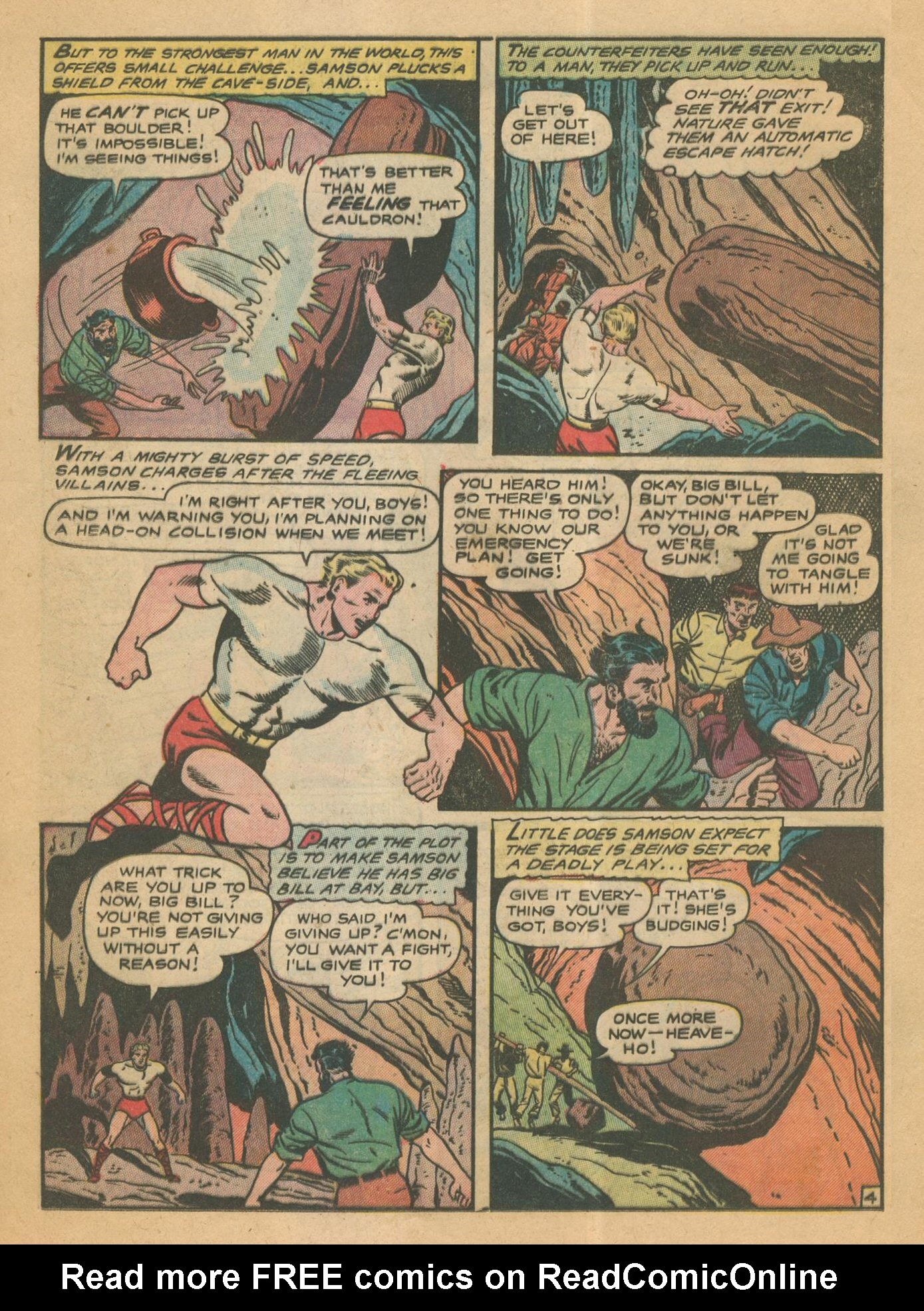 Read online Samson (1955) comic -  Issue #14 - 13