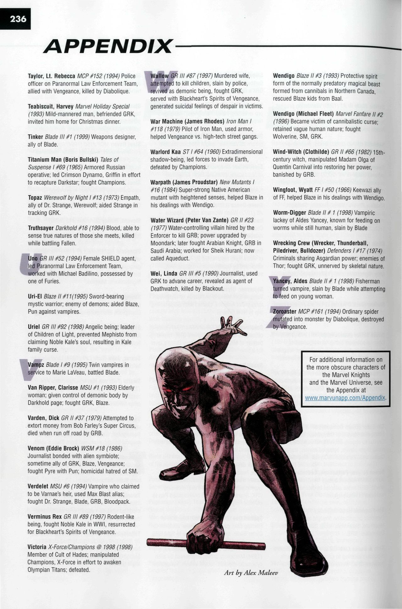 Read online Marvel Encyclopedia comic -  Issue # TPB 5 - 239