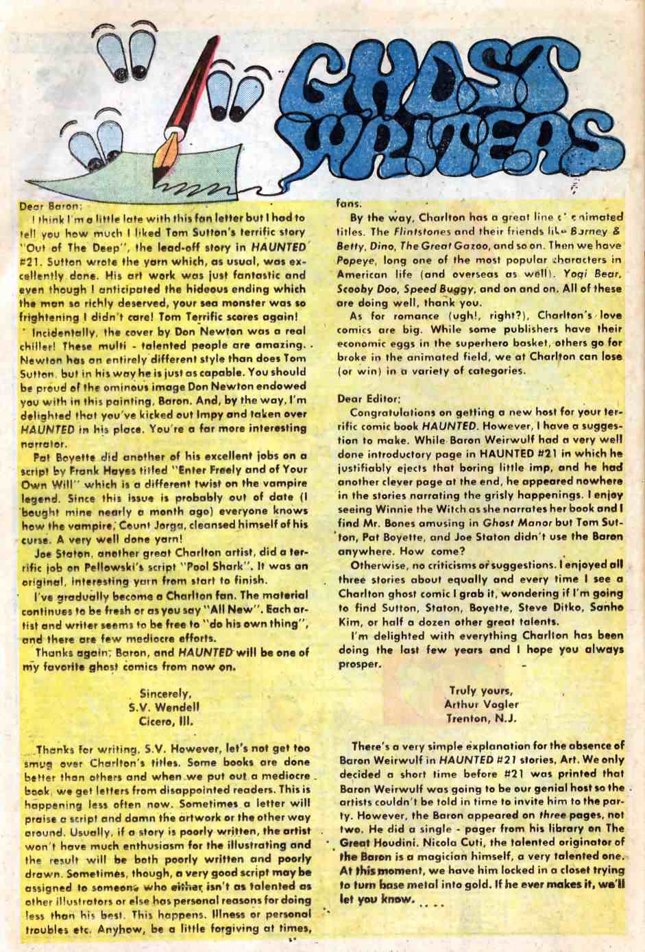 Read online Haunted comic -  Issue #24 - 18