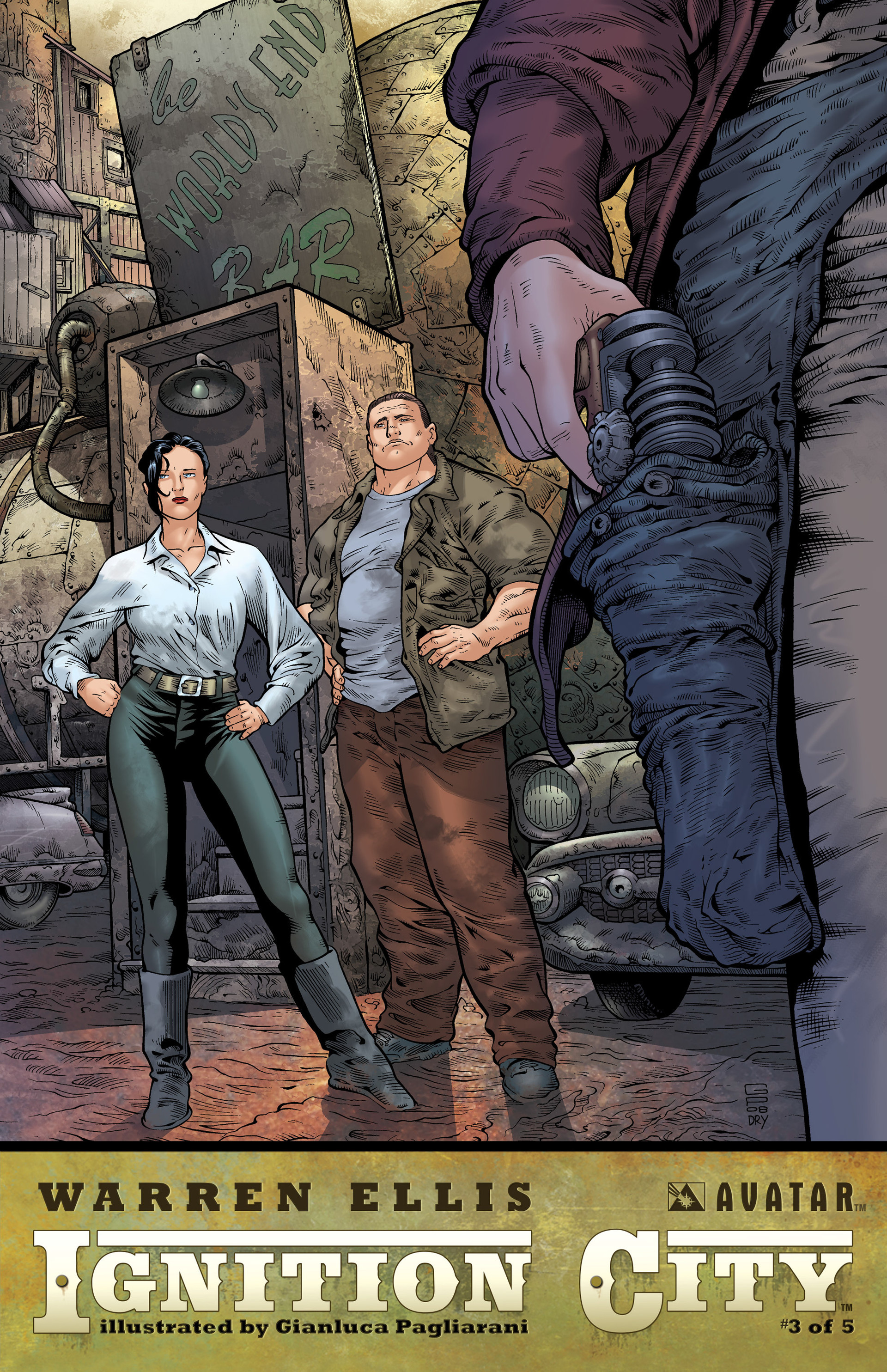 Read online Warren Ellis' Ignition City comic -  Issue #3 - 1