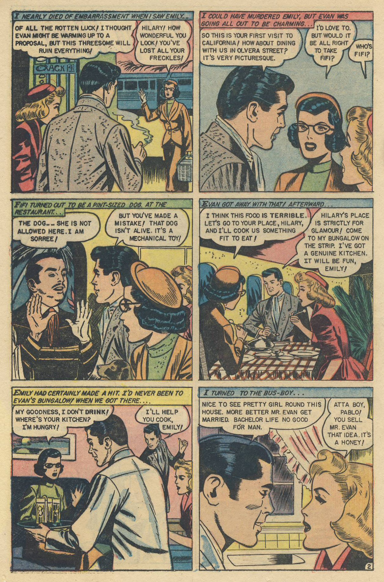 Read online Glamorous Romances comic -  Issue #66 - 12