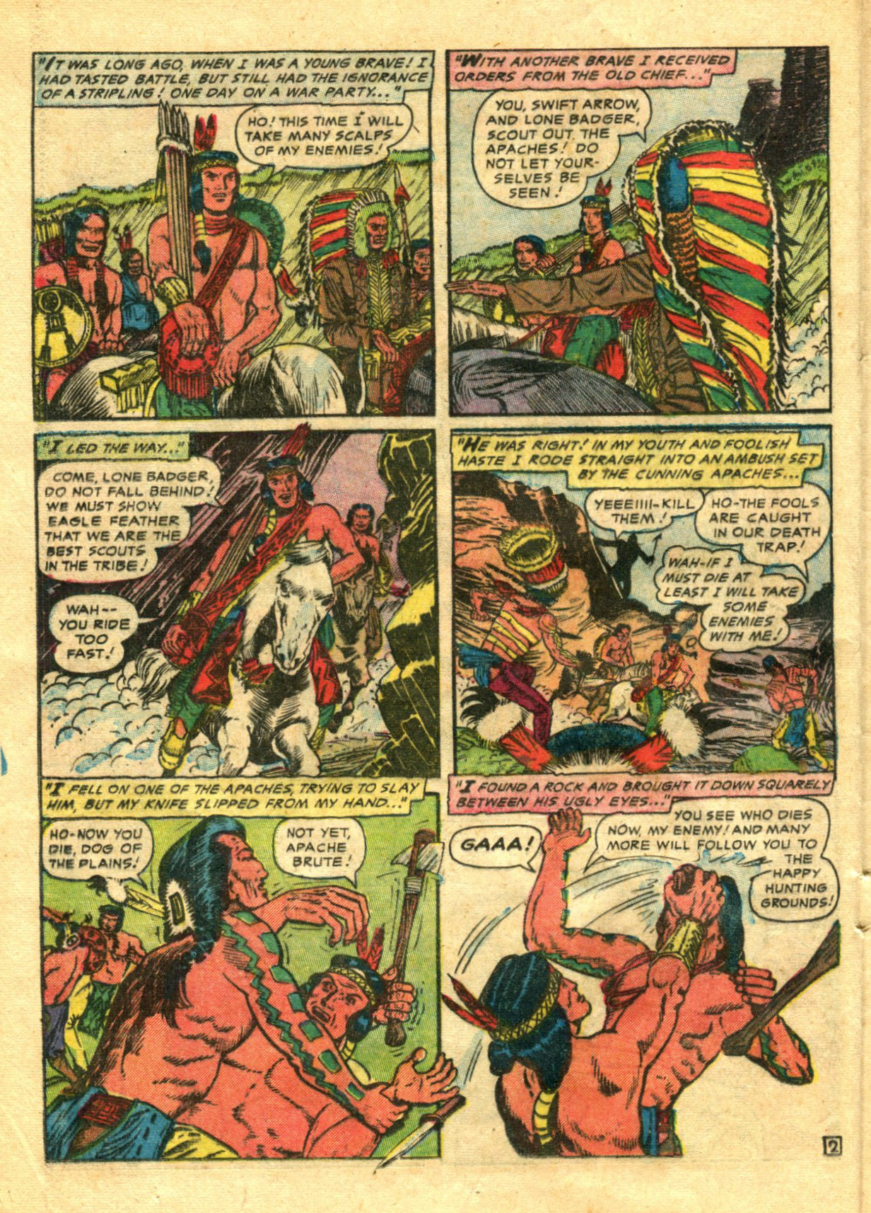 Read online Swift Arrow (1954) comic -  Issue #3 - 15