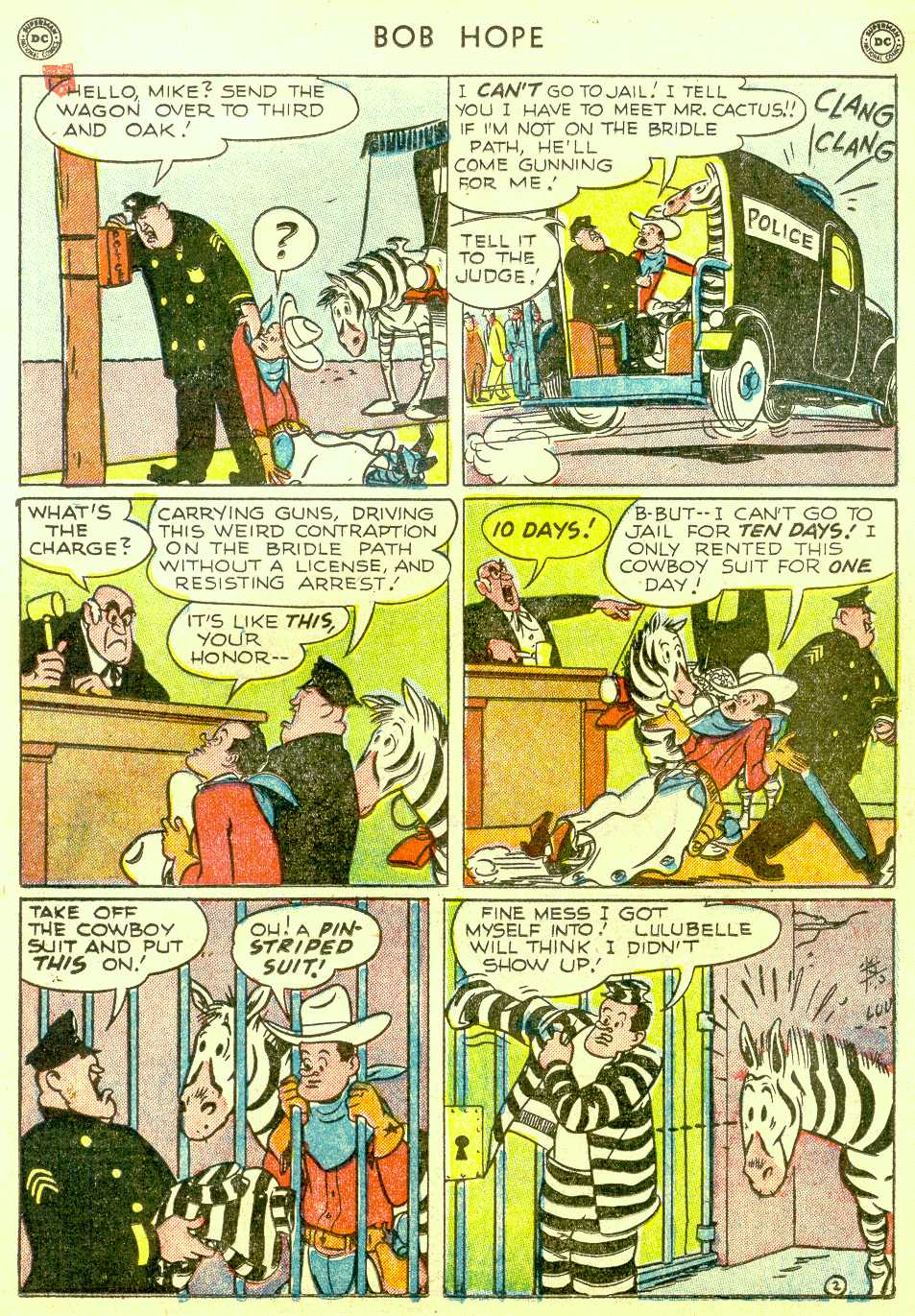 Read online The Adventures of Bob Hope comic -  Issue #6 - 23