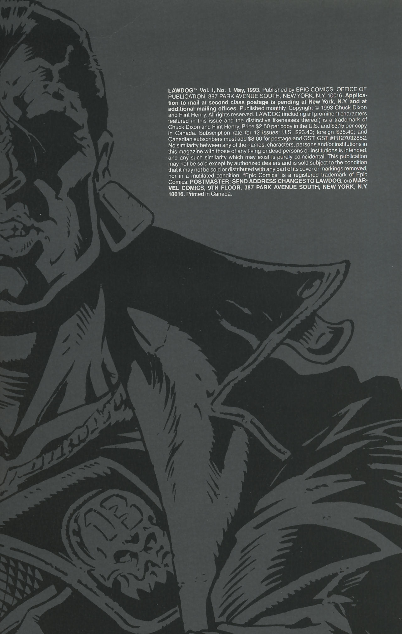 Read online Lawdog comic -  Issue #1 - 33