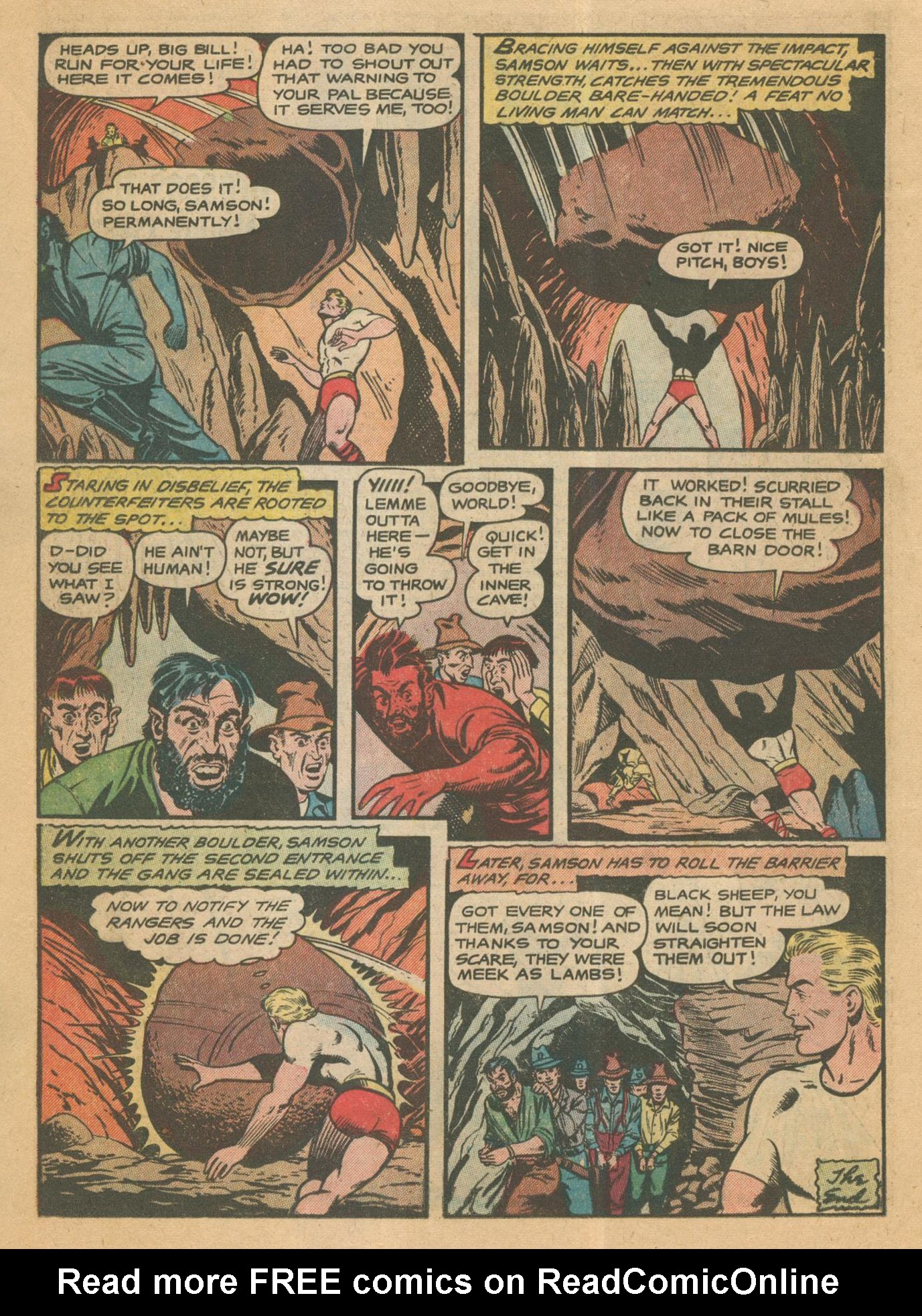 Read online Samson (1955) comic -  Issue #14 - 15