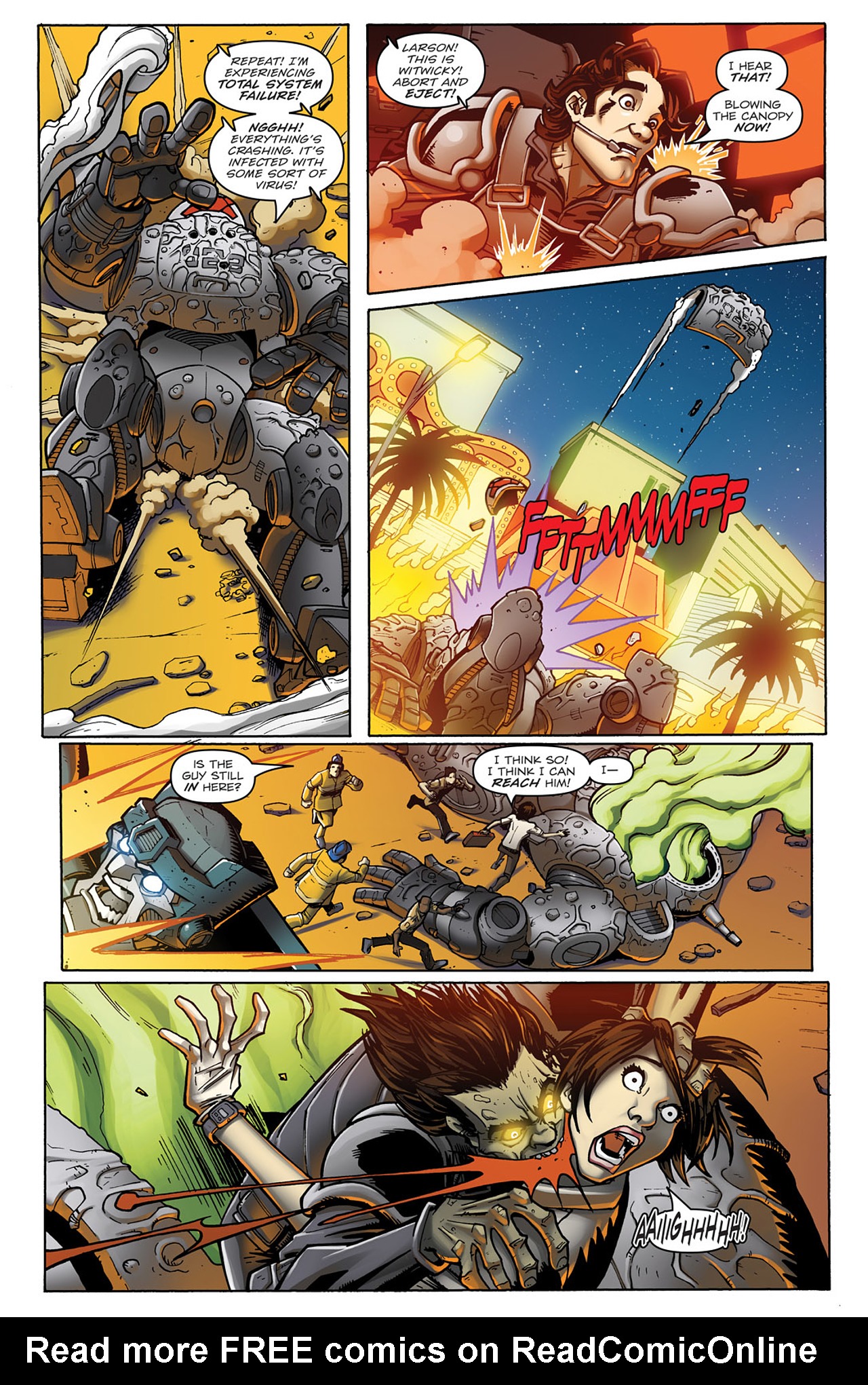 Read online Transformers: Infestation comic -  Issue #1 - 16