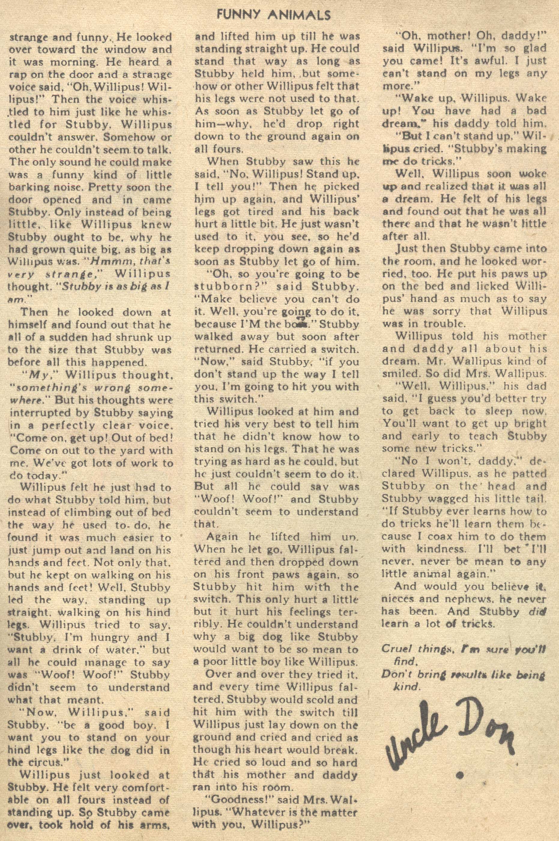 Read online Fawcett's Funny Animals comic -  Issue #37 - 31