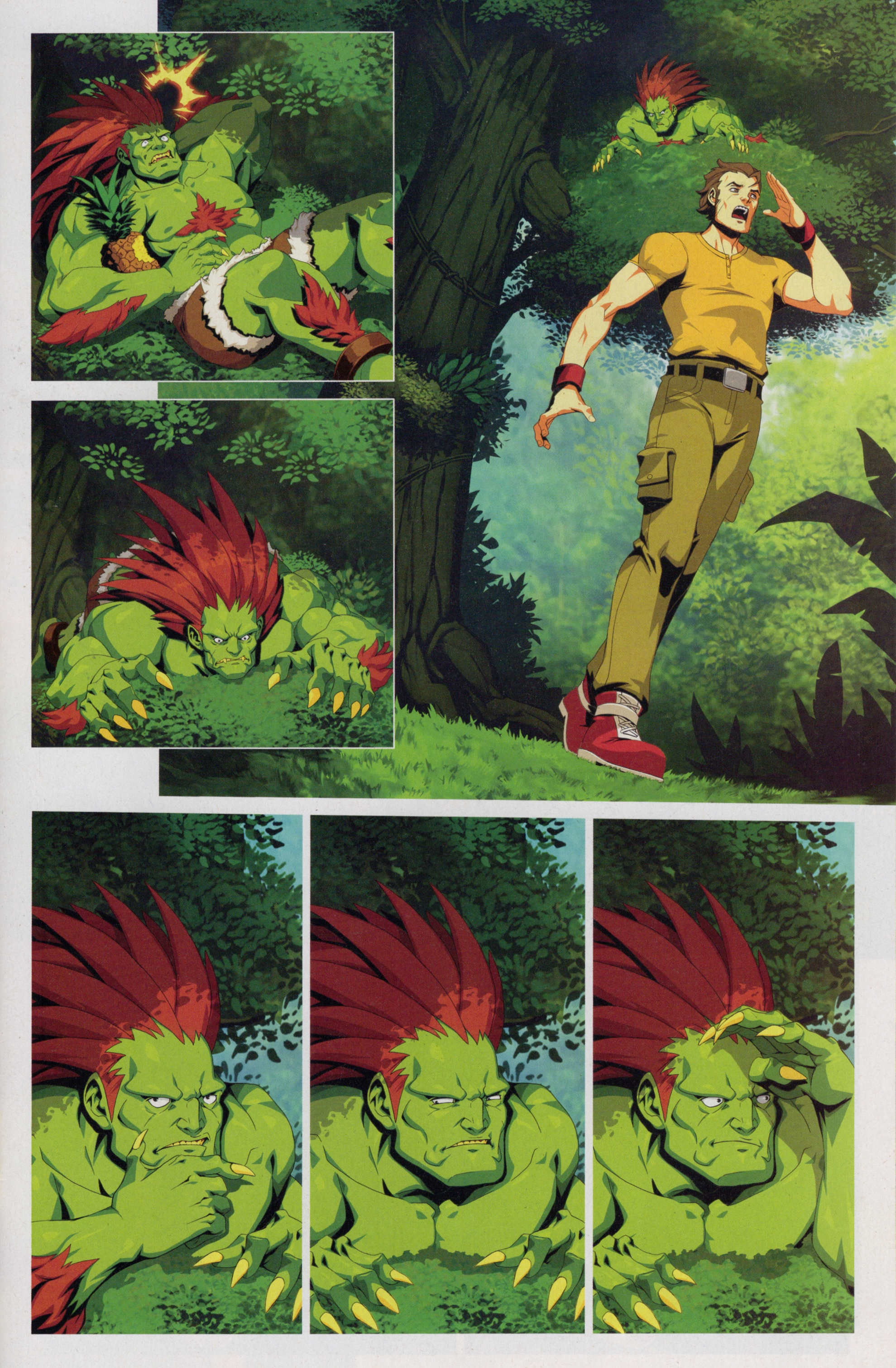 Read online Free Comic Book Day 2022 comic -  Issue # Udon Street Fighter Masters Blanka - 7