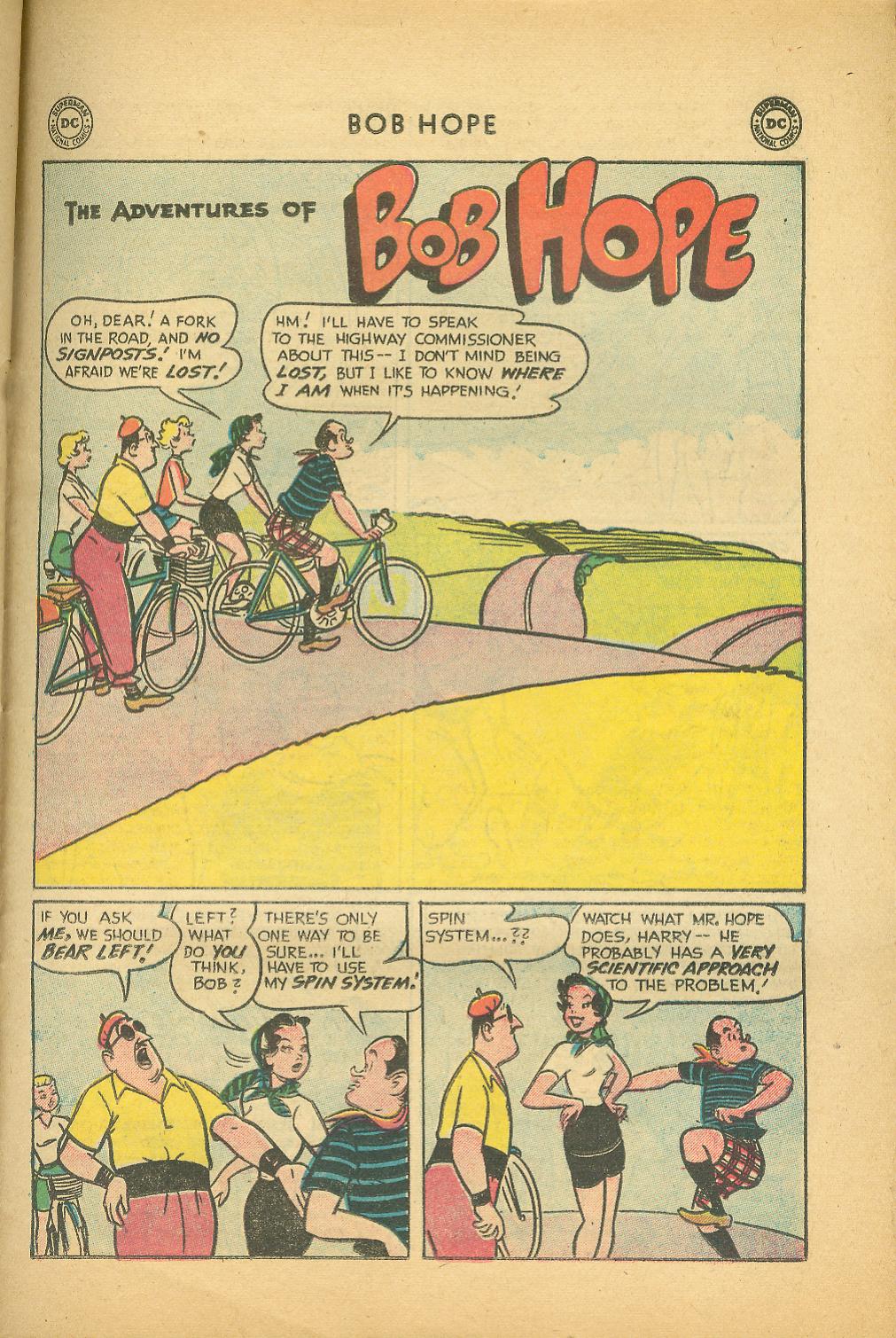 Read online The Adventures of Bob Hope comic -  Issue #35 - 25