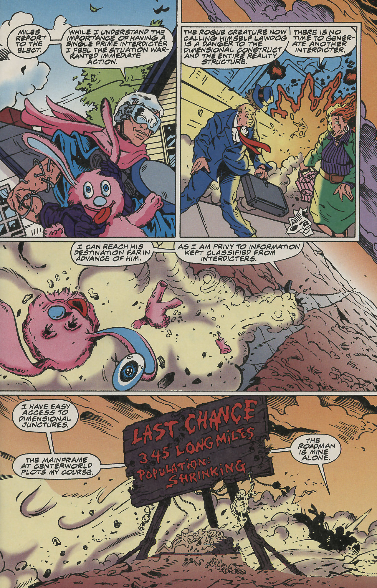 Read online Lawdog comic -  Issue #6 - 6