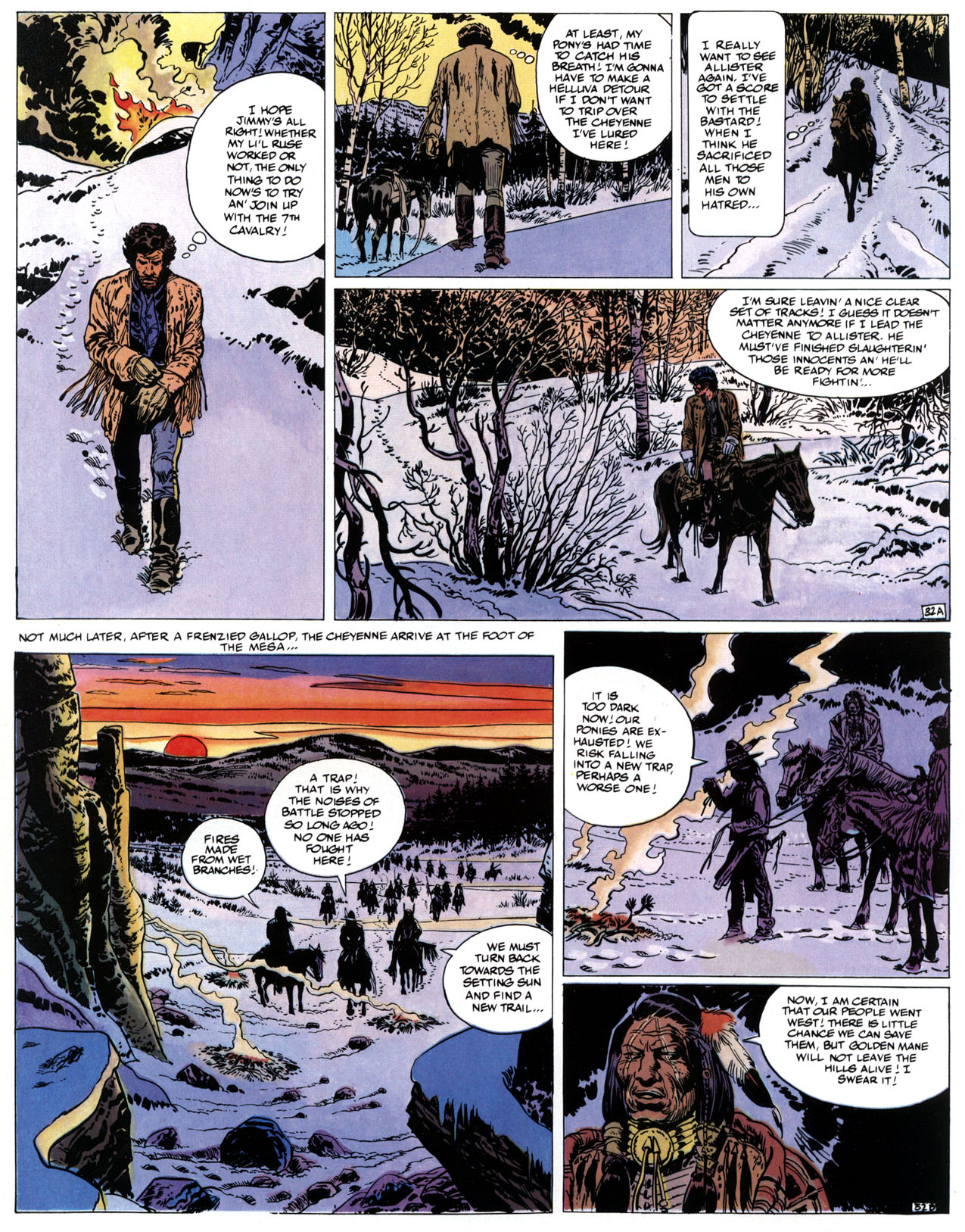 Read online Epic Graphic Novel: Lieutenant Blueberry comic -  Issue #3 - 82