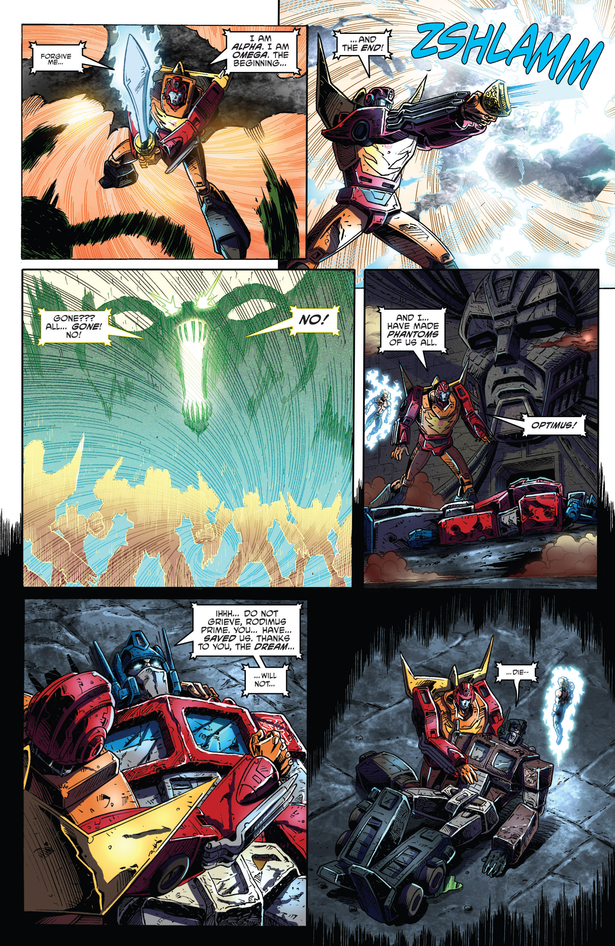 Read online The Transformers: Regeneration One comic -  Issue #100 - 34