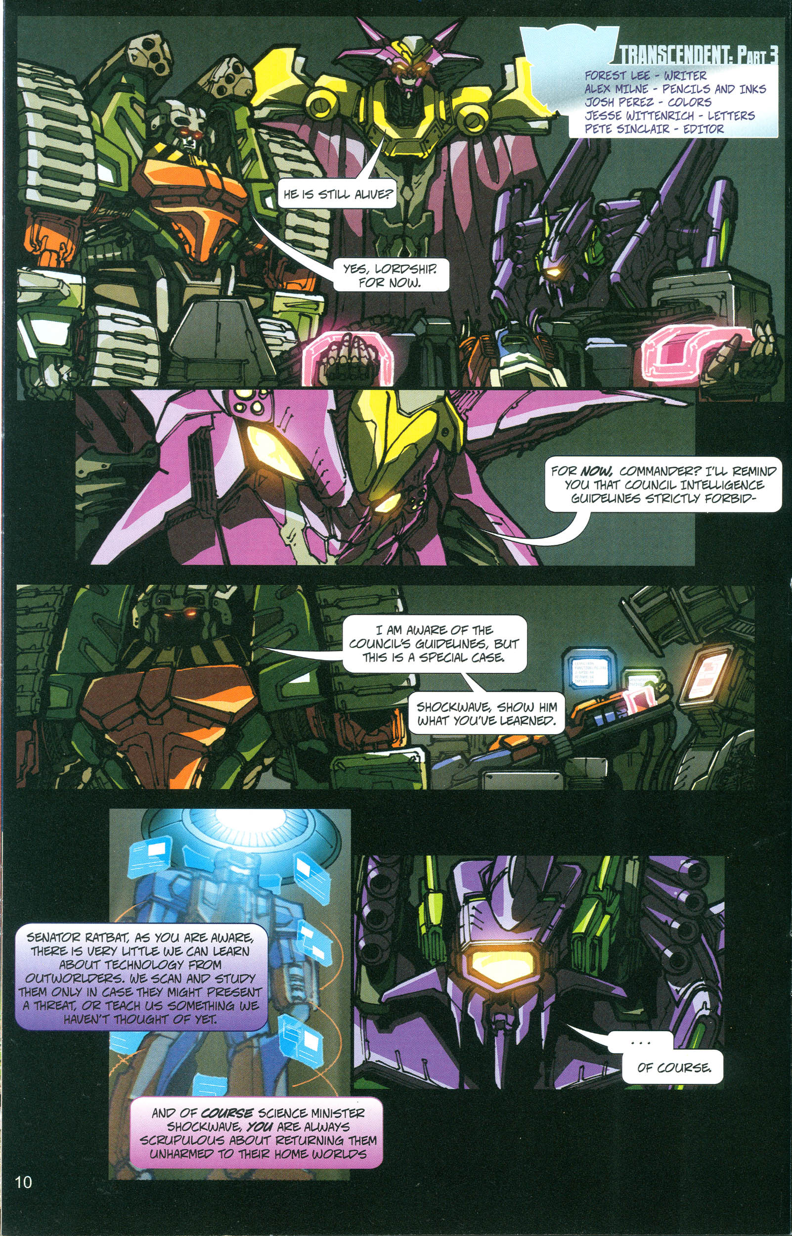 Read online Transformers: Collectors' Club comic -  Issue #21 - 10