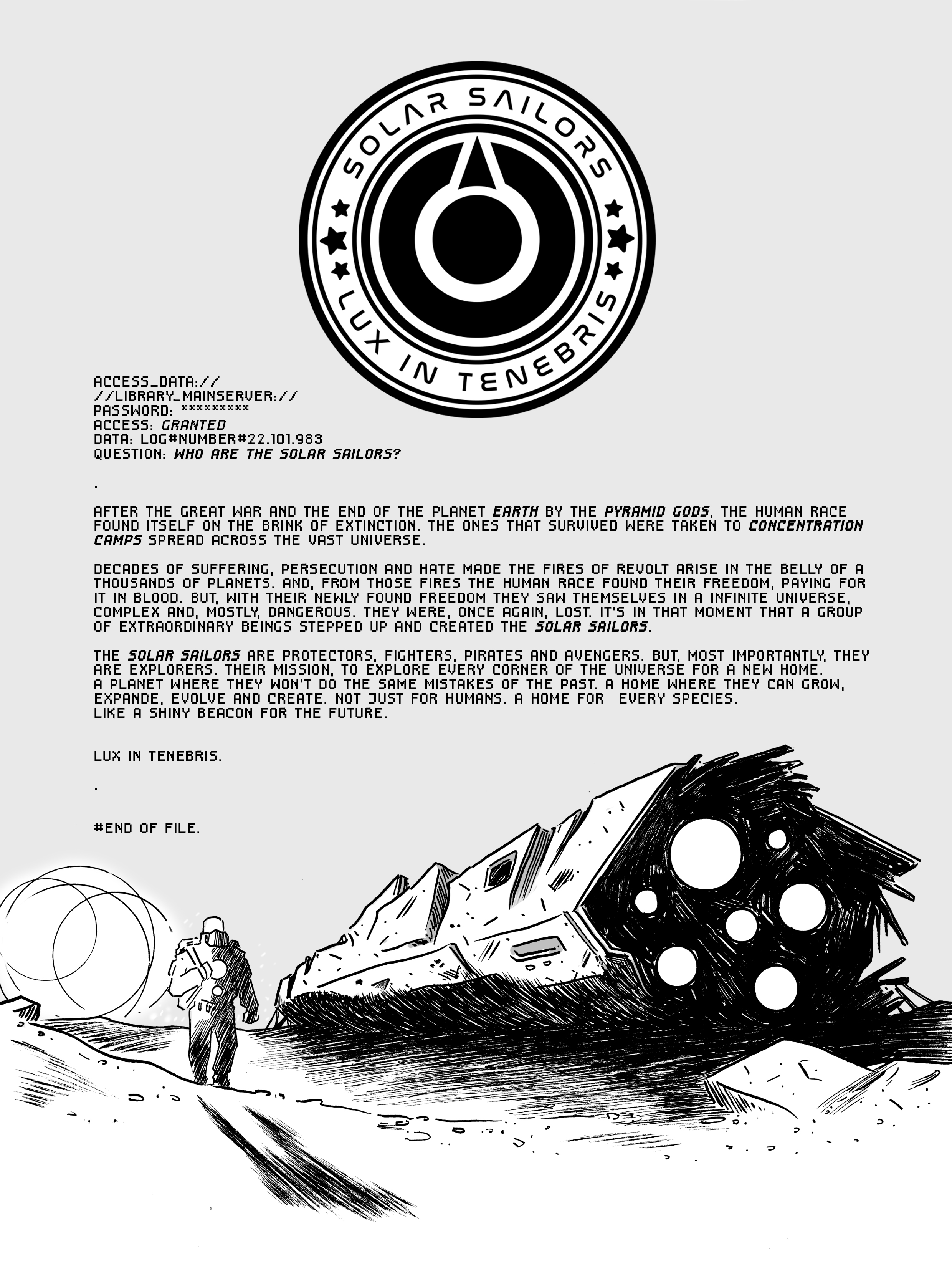 Read online In The Dust of Our Planet comic -  Issue #1 - 4