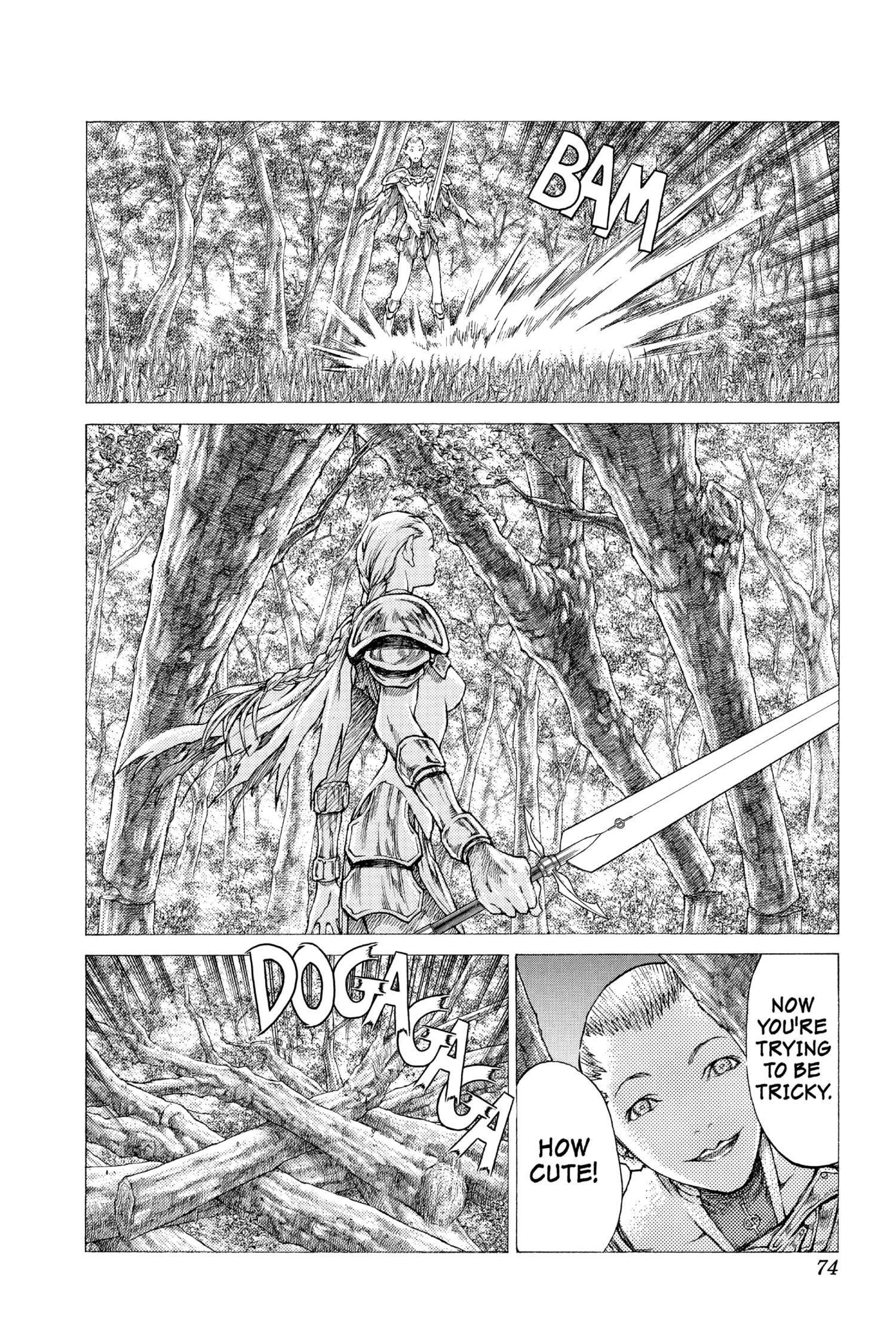 Read online Claymore comic -  Issue #7 - 69