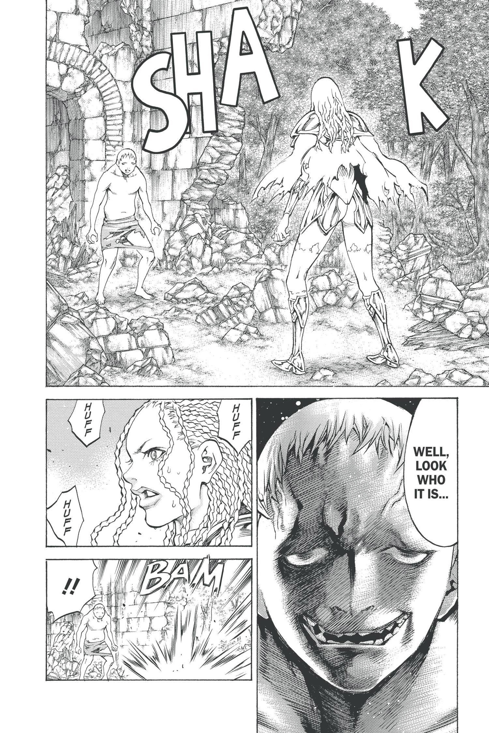 Read online Claymore comic -  Issue #17 - 56