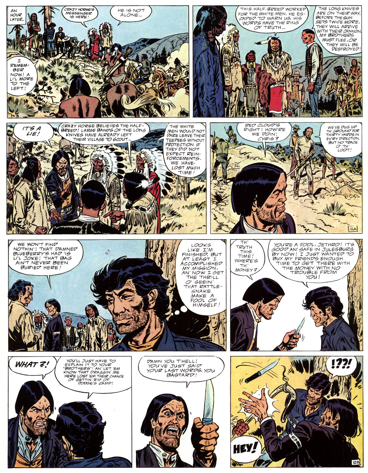 Read online Epic Graphic Novel: Lieutenant Blueberry comic -  Issue #3 - 16
