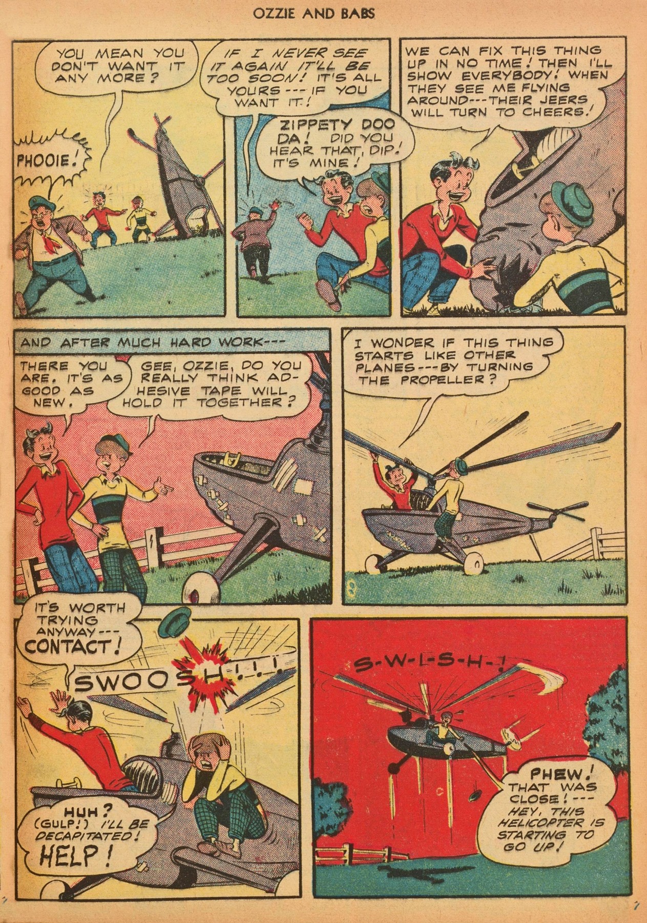 Read online Ozzie And Babs comic -  Issue #4 - 45