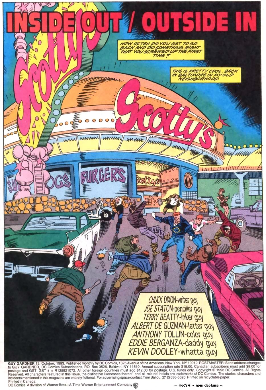 Read online Guy Gardner comic -  Issue #13 - 2