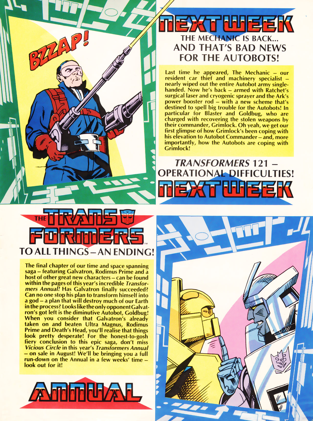 Read online The Transformers (UK) comic -  Issue #120 - 16