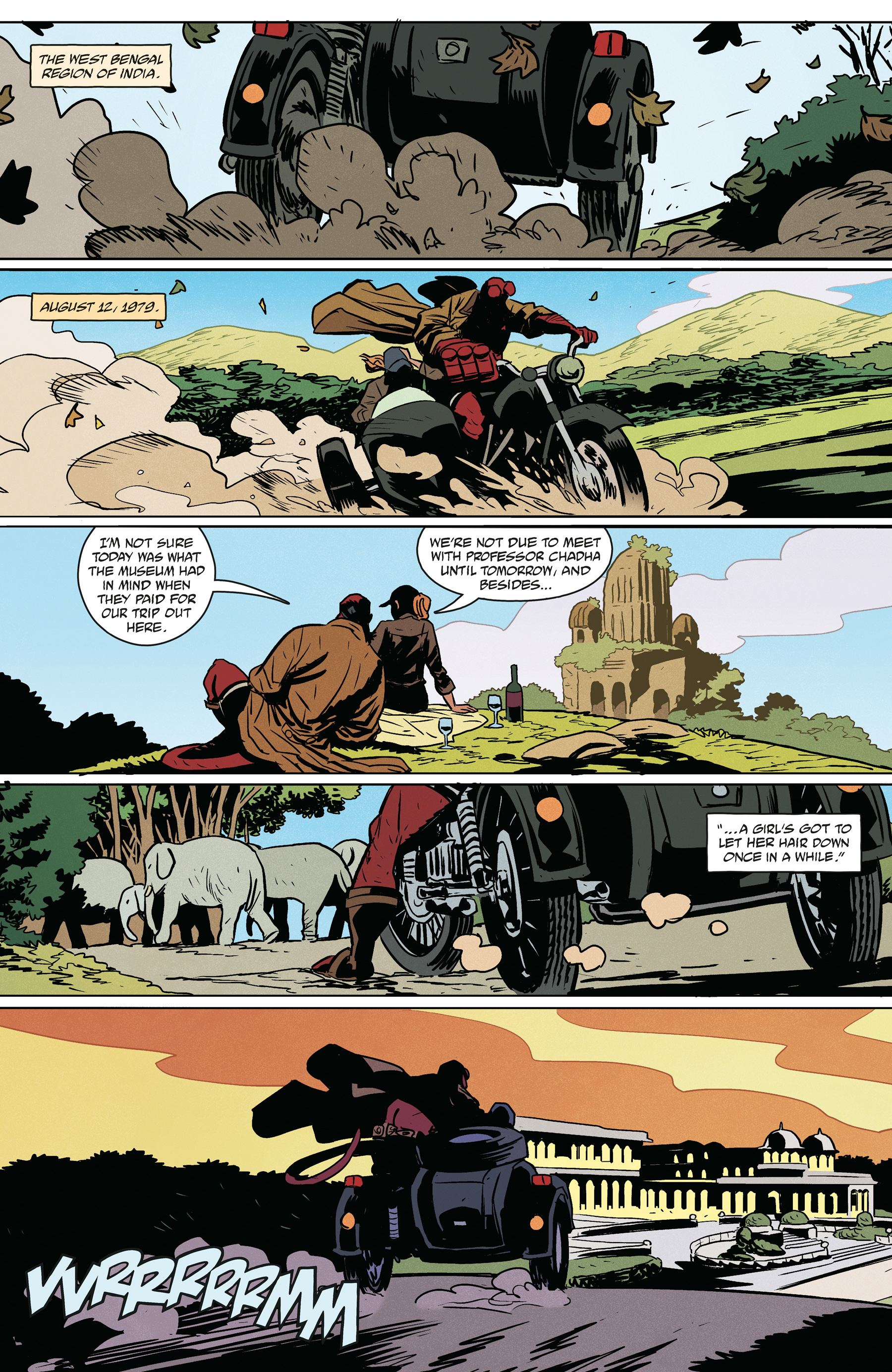 Read online Hellboy in Love comic -  Issue #5 - 3