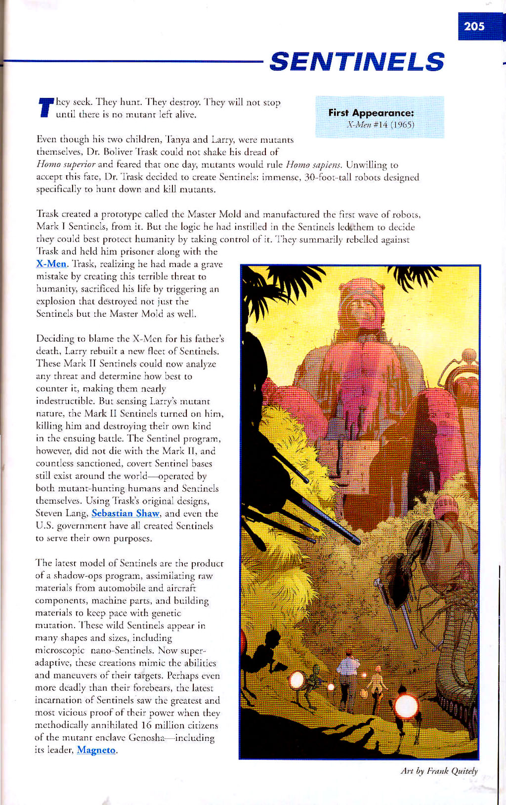 Read online Marvel Encyclopedia comic -  Issue # TPB 2 - 207